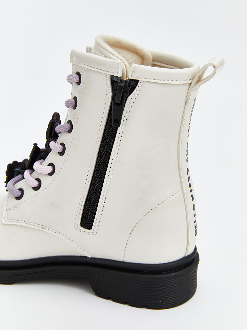 Ekru Kuromi Baskılı Kız Çocuk Bot-6