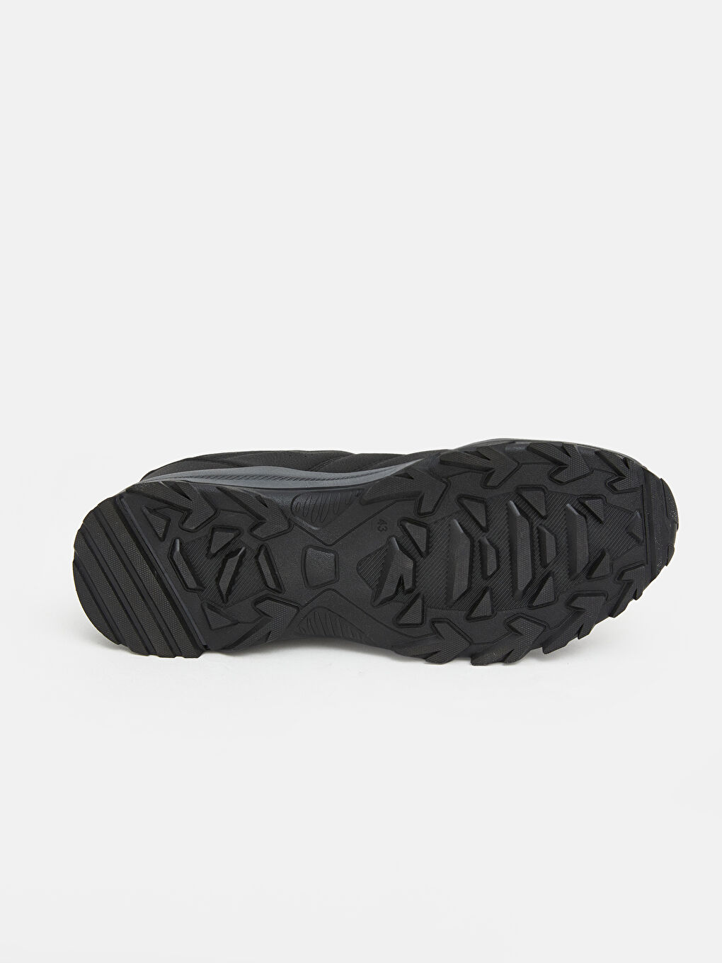 Siyah Bağcıklı Erkek Trekking Spor Ayakkabı-3