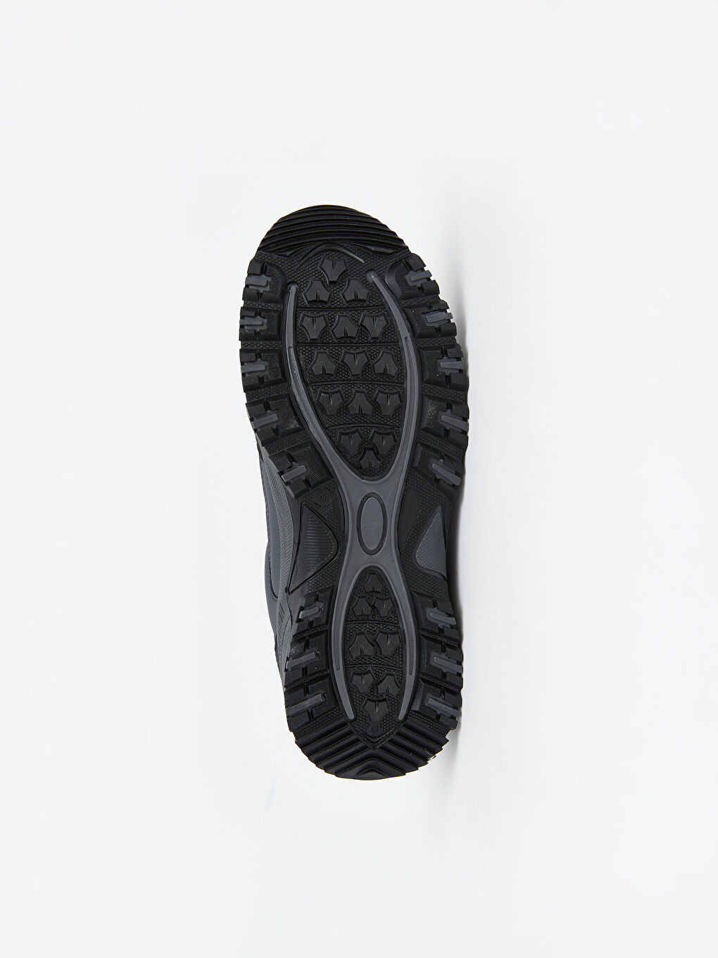 Gri Bağcıklı Erkek Trekking Ayakkabı-3