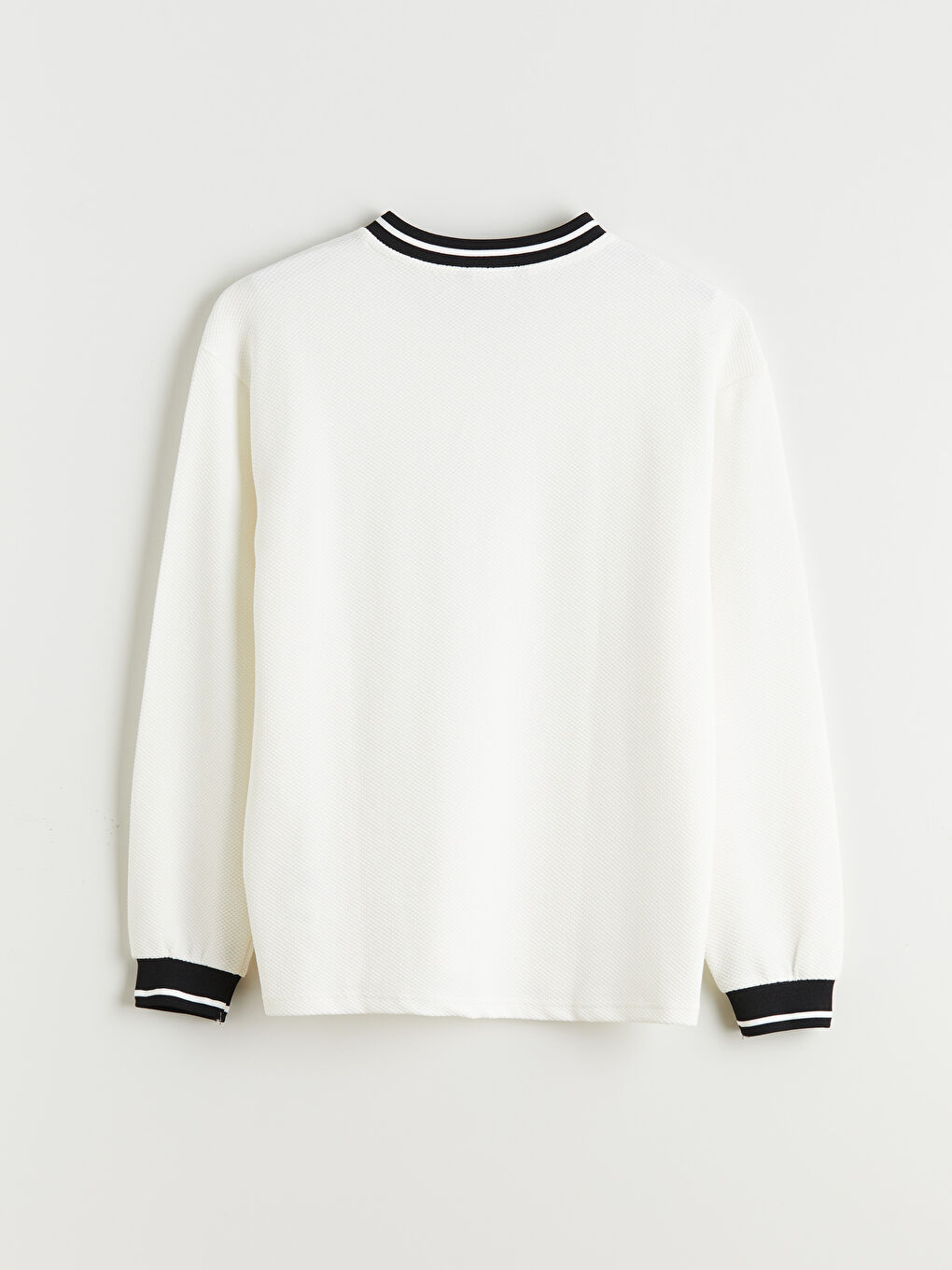 V Neck Long Sleeve Men's Sweatshirt-5