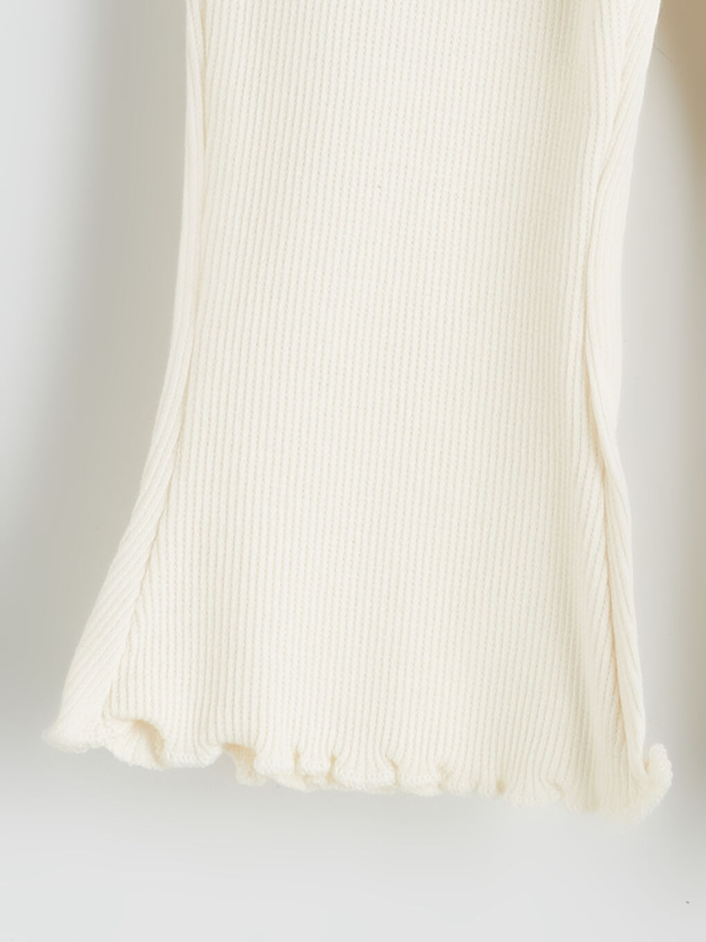 Pembe Beli Lastikli Kız Bebek Tayt 2'li-5