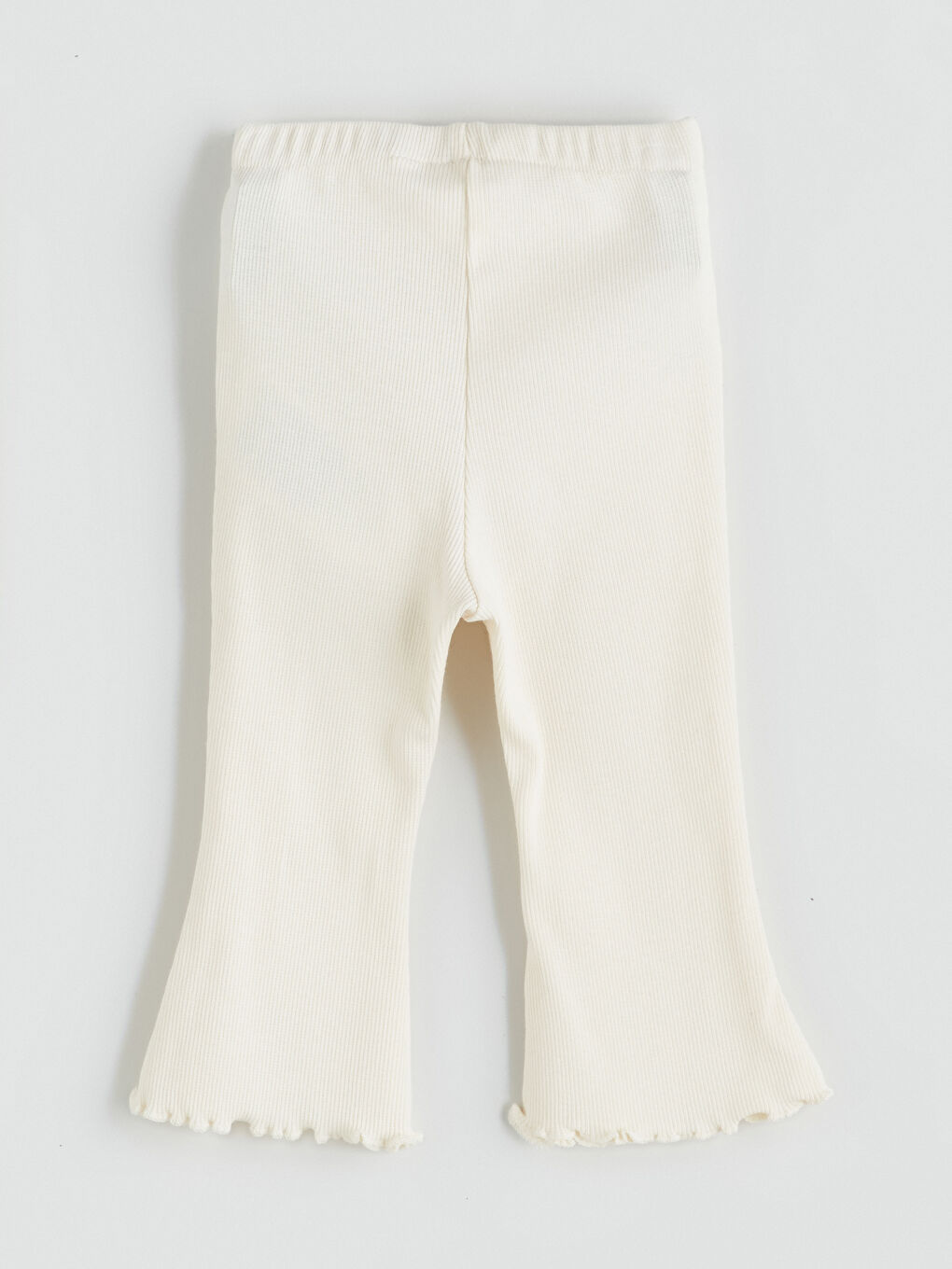 Pembe Beli Lastikli Kız Bebek Tayt 2'li-6