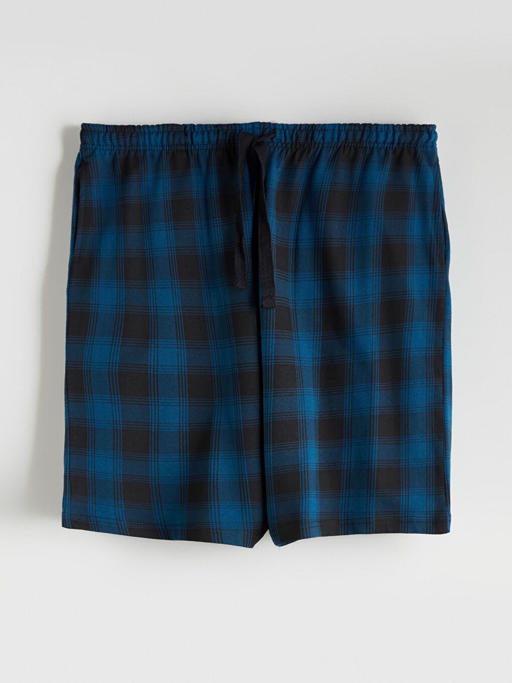 Siyah Bisiklet Yaka Erkek Pijama Takımı 3'lü Takım-10