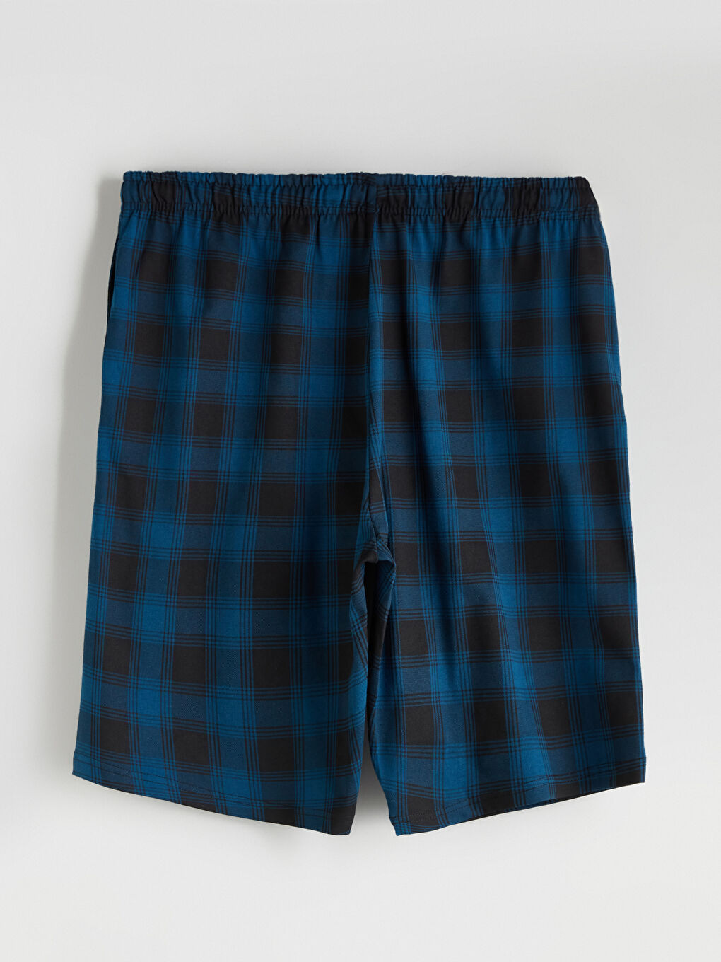 Siyah Bisiklet Yaka Erkek Pijama Takımı 3'lü Takım-11