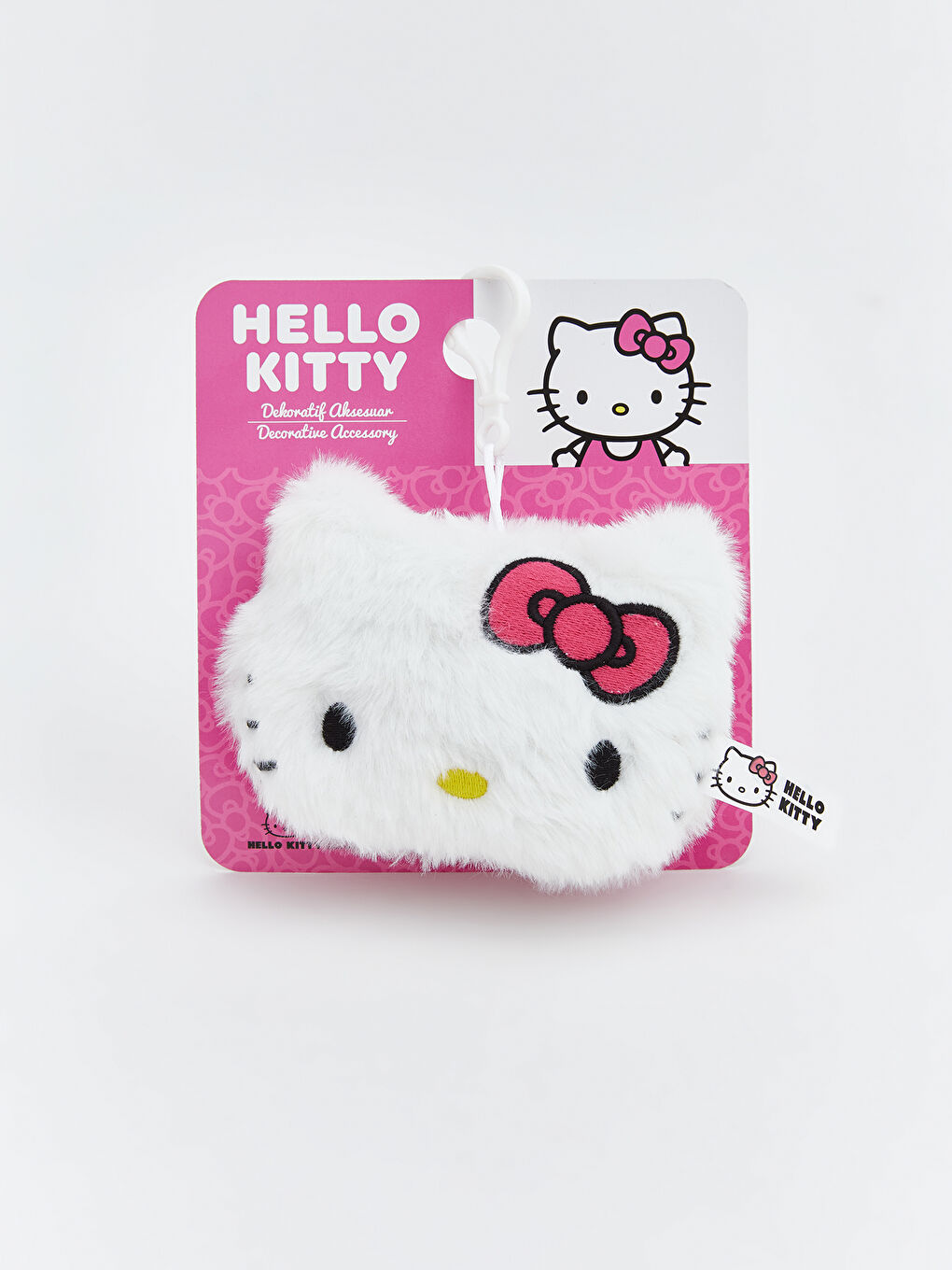 Beyaz Hello Kitty Figürlü Çanta Charmı-1