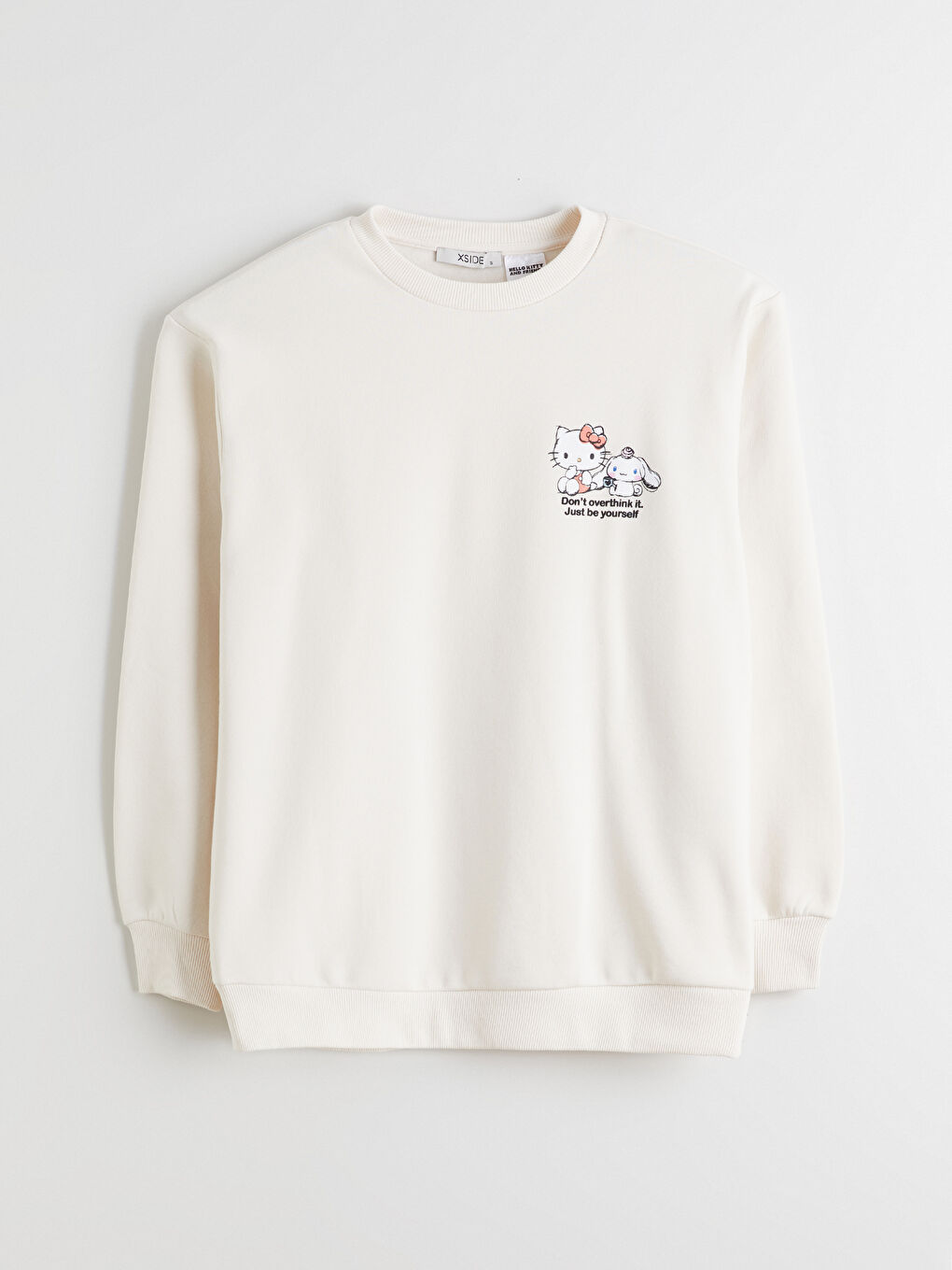 Hello Kitty Printed Women's Thick Sweatshirt-4
