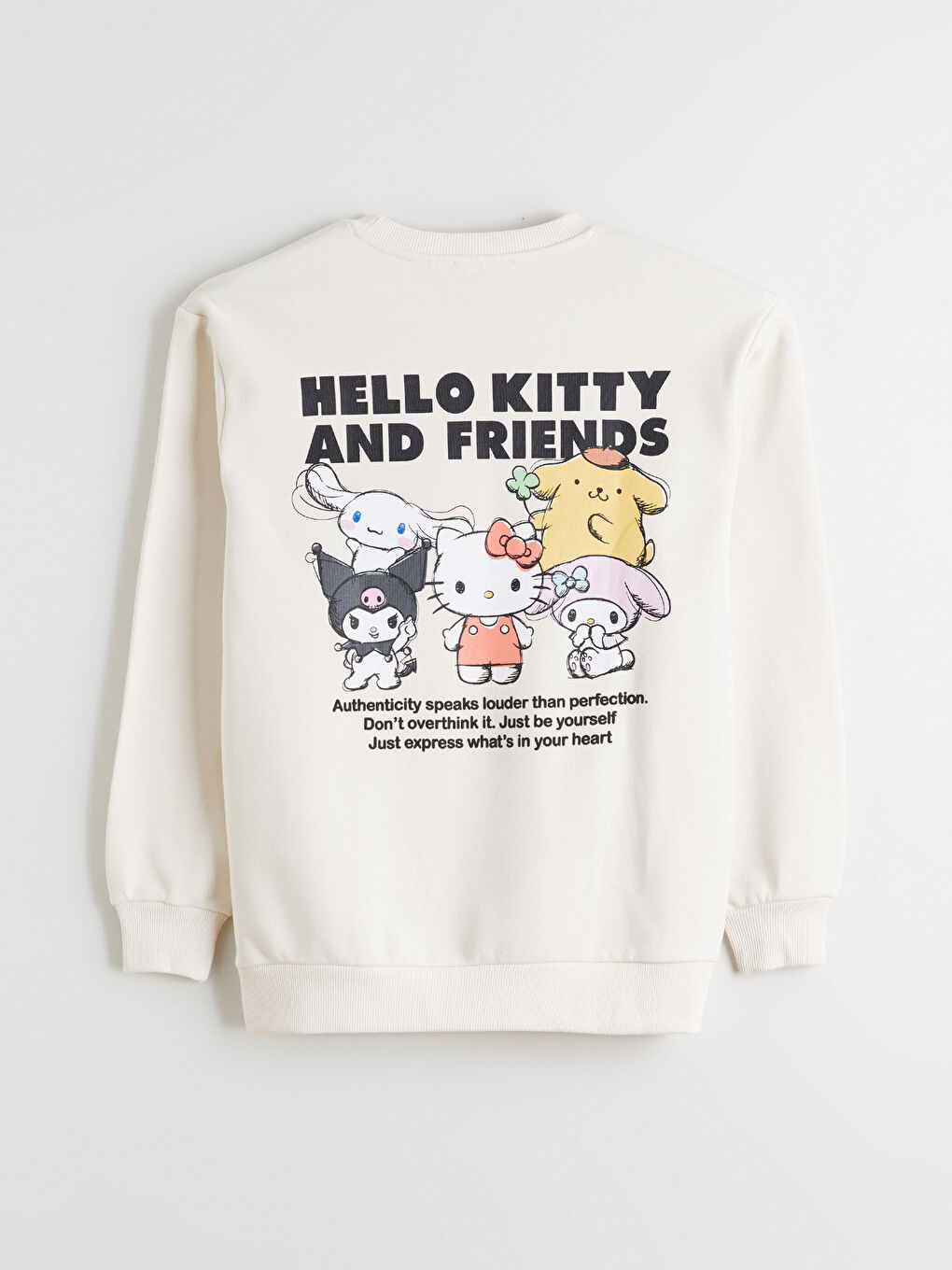 Hello Kitty Printed Women's Thick Sweatshirt-6