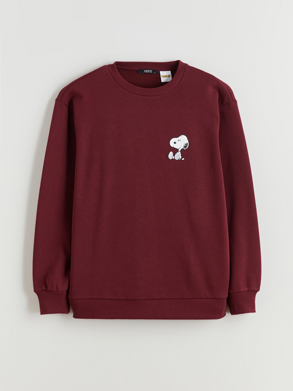 Snoopy Printed Oversize Women's Thick Sweatshirt-4
