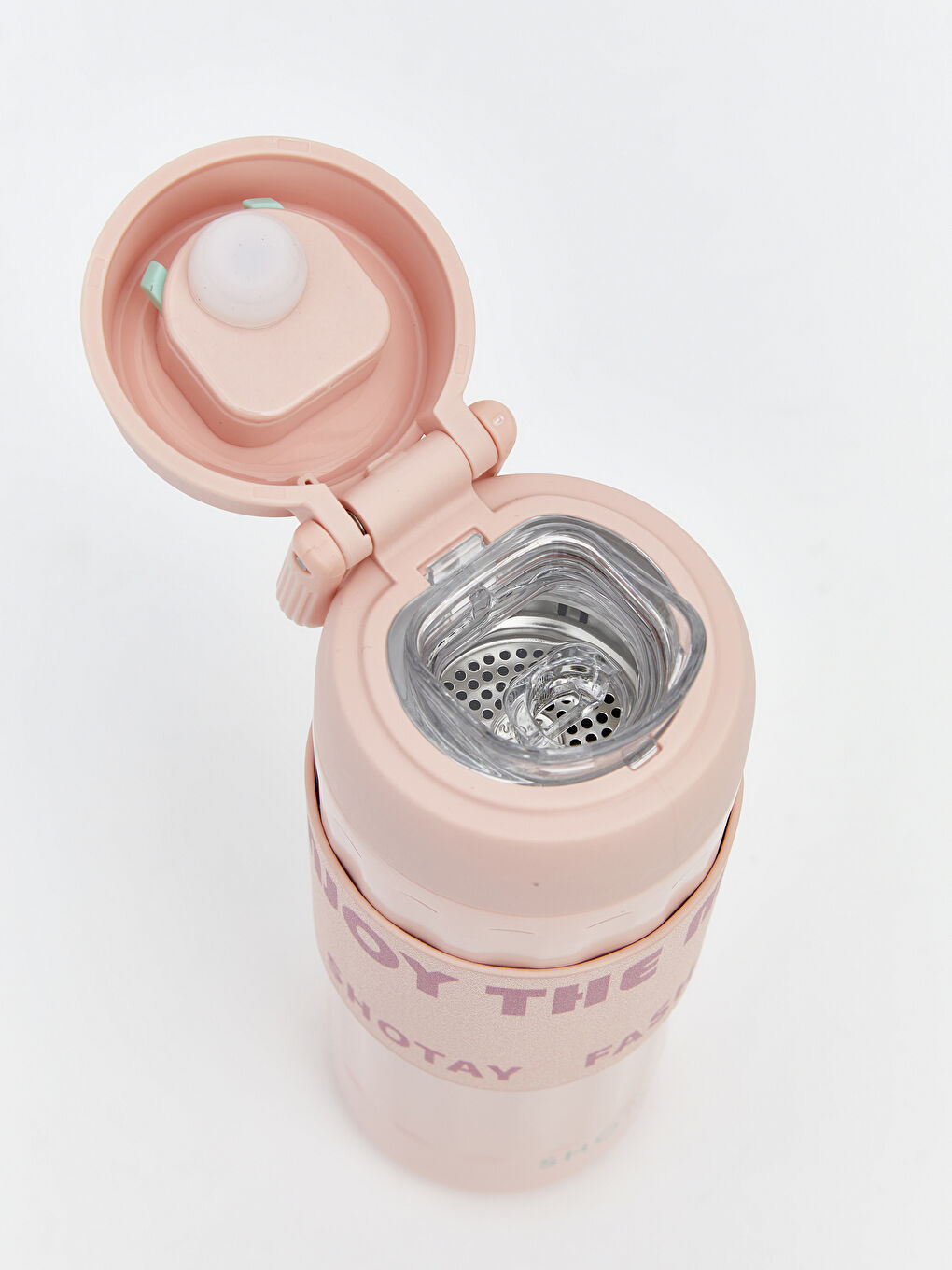 Karışık Süzgeçli Metal Termos 460 ml-7