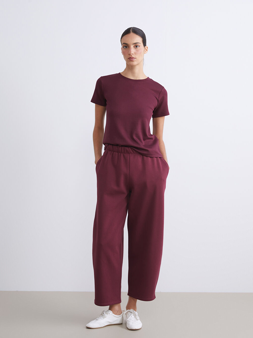 Elasticated Waist Women's Thick Sweatpants