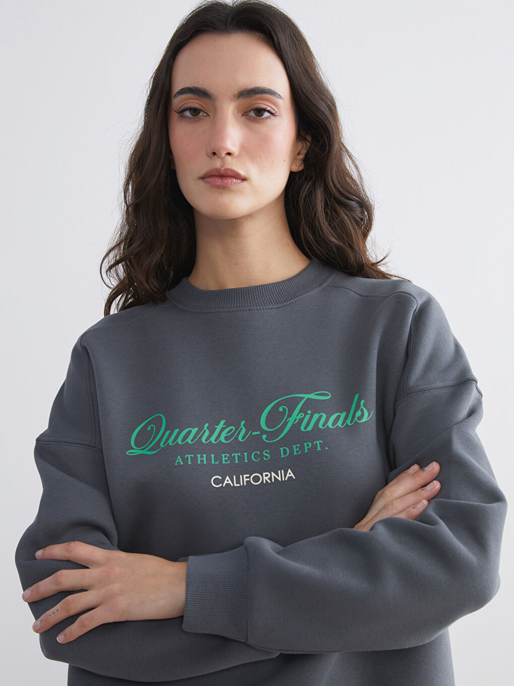 Woman GREY Sweatshirt