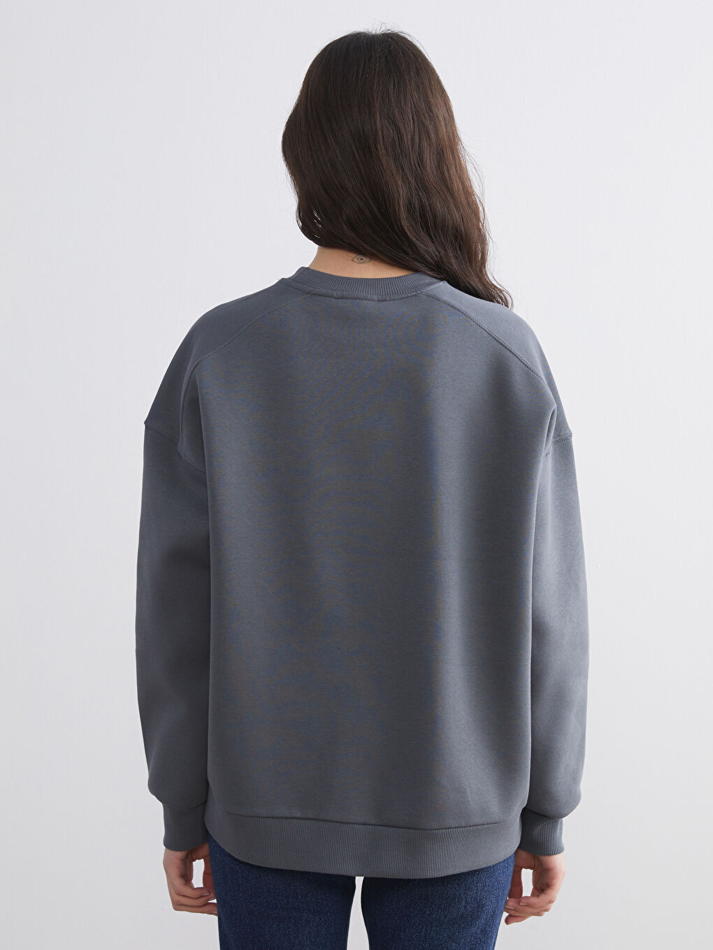 Woman GREY Sweatshirt-3