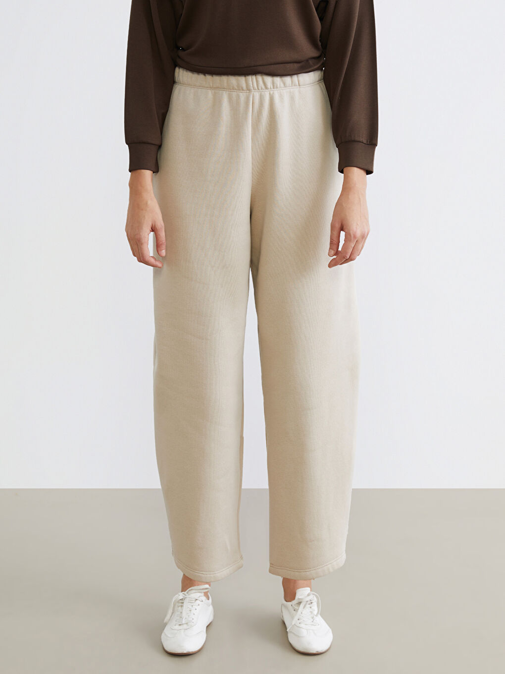 Женские спортивные штаны с эластичным поясом-1