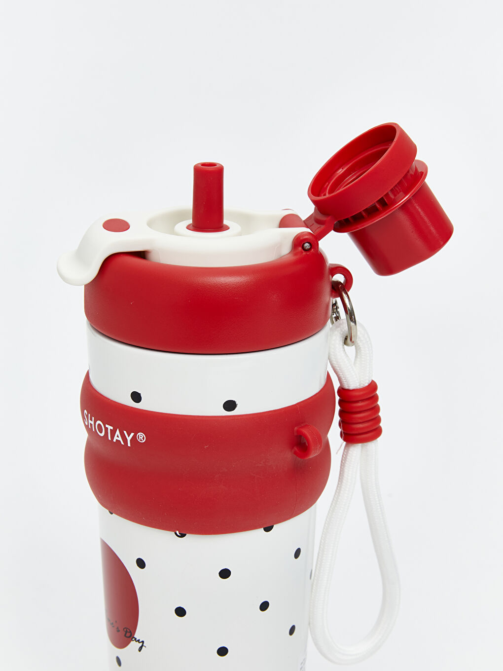 Karışık Pipetli Metal Suluk 720 ml-3