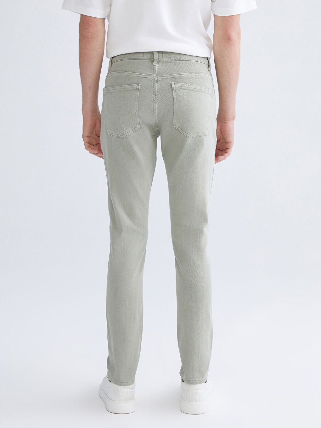 Yeşil 750 Slim Fit Erkek Jean Pantolon-3