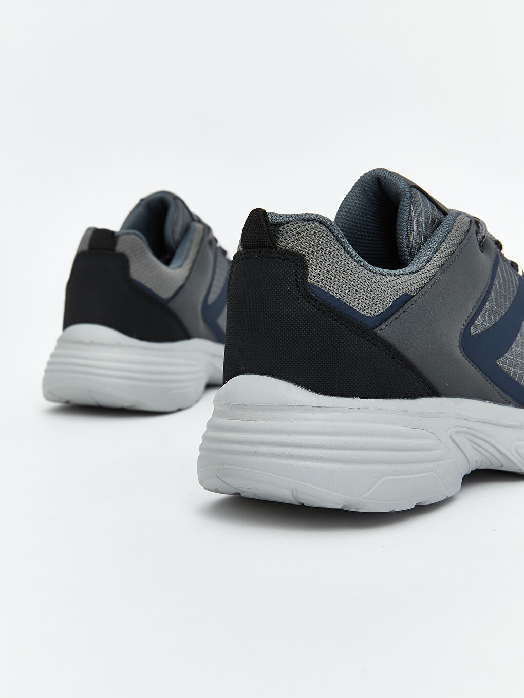 Antrasit Bağcıklı Erkek Trekking Spor Ayakkabı-4