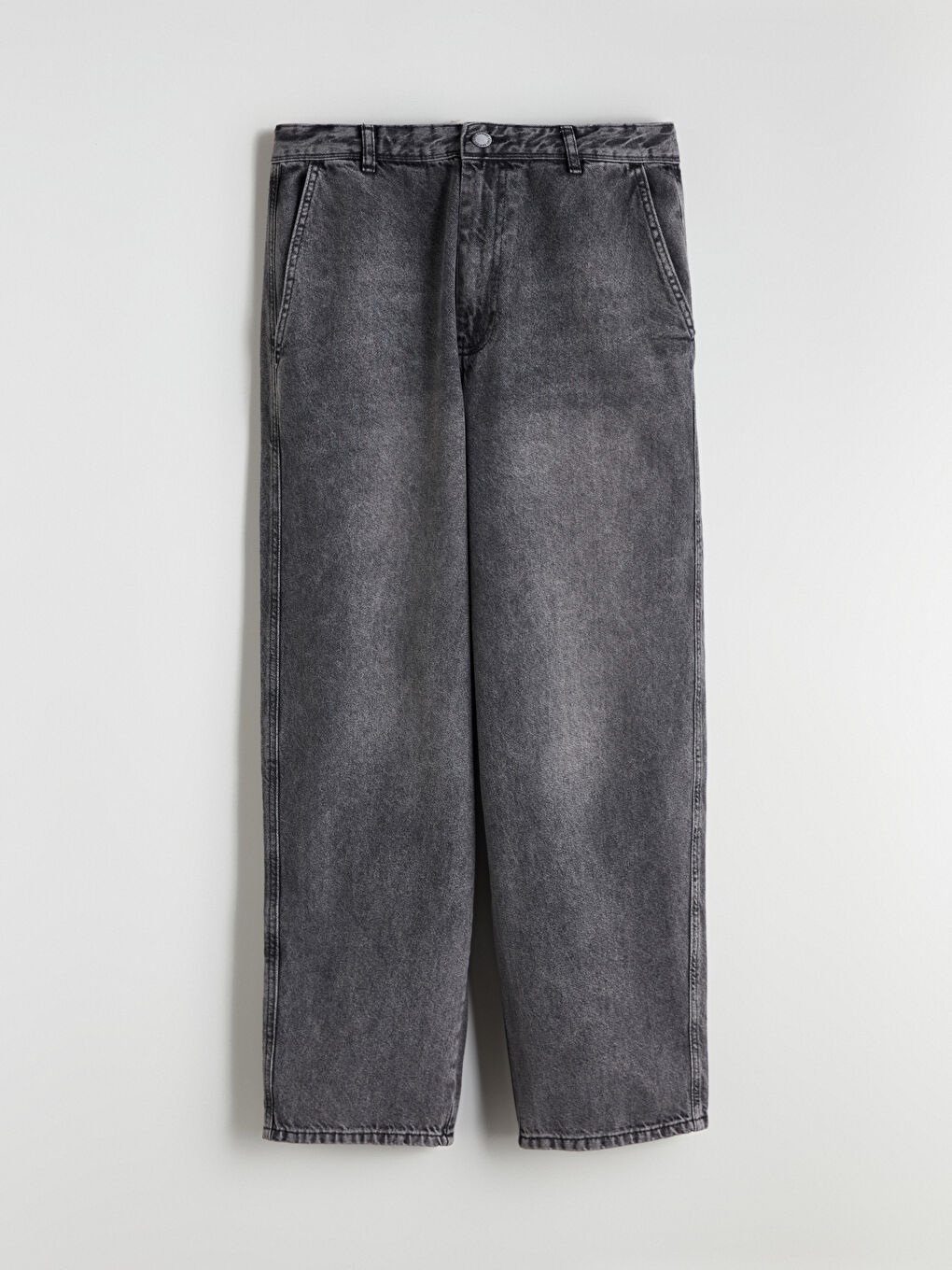 Antrasit 800 Balloon Fit Erkek Jean Pantolon-4