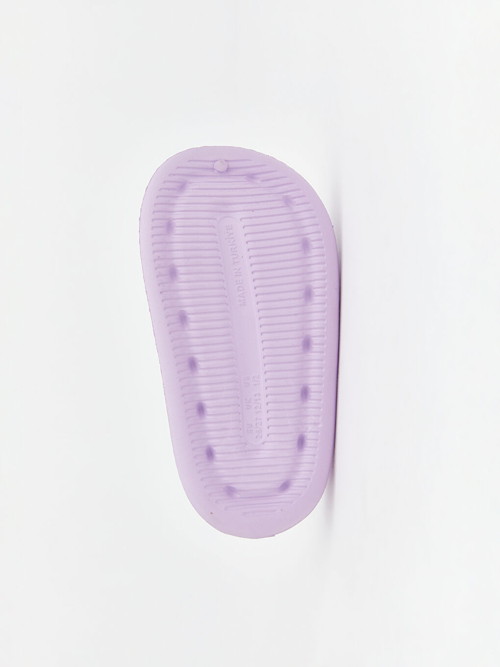 Lila Kuromi baskılı Kız Bebek Ev Terliği-3