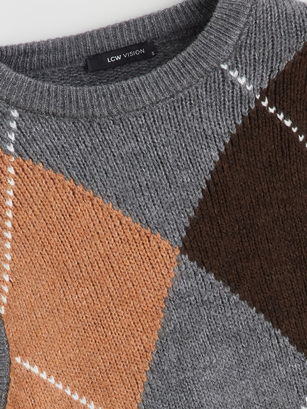 Woman GREY Sweater Vest-5