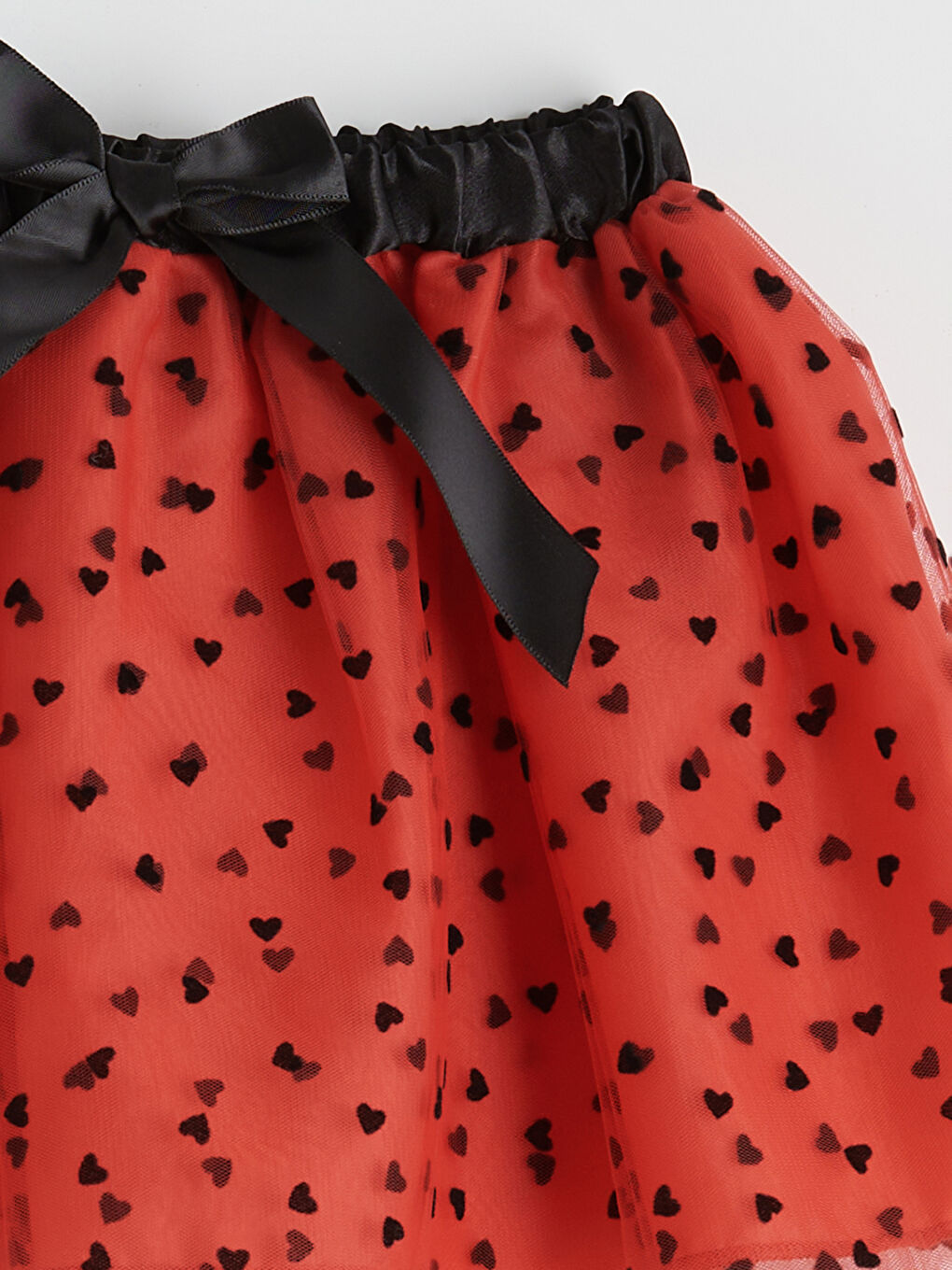 Kırmızı Uğur Böceği Tütü Etek ve Kanat Kostüm-7