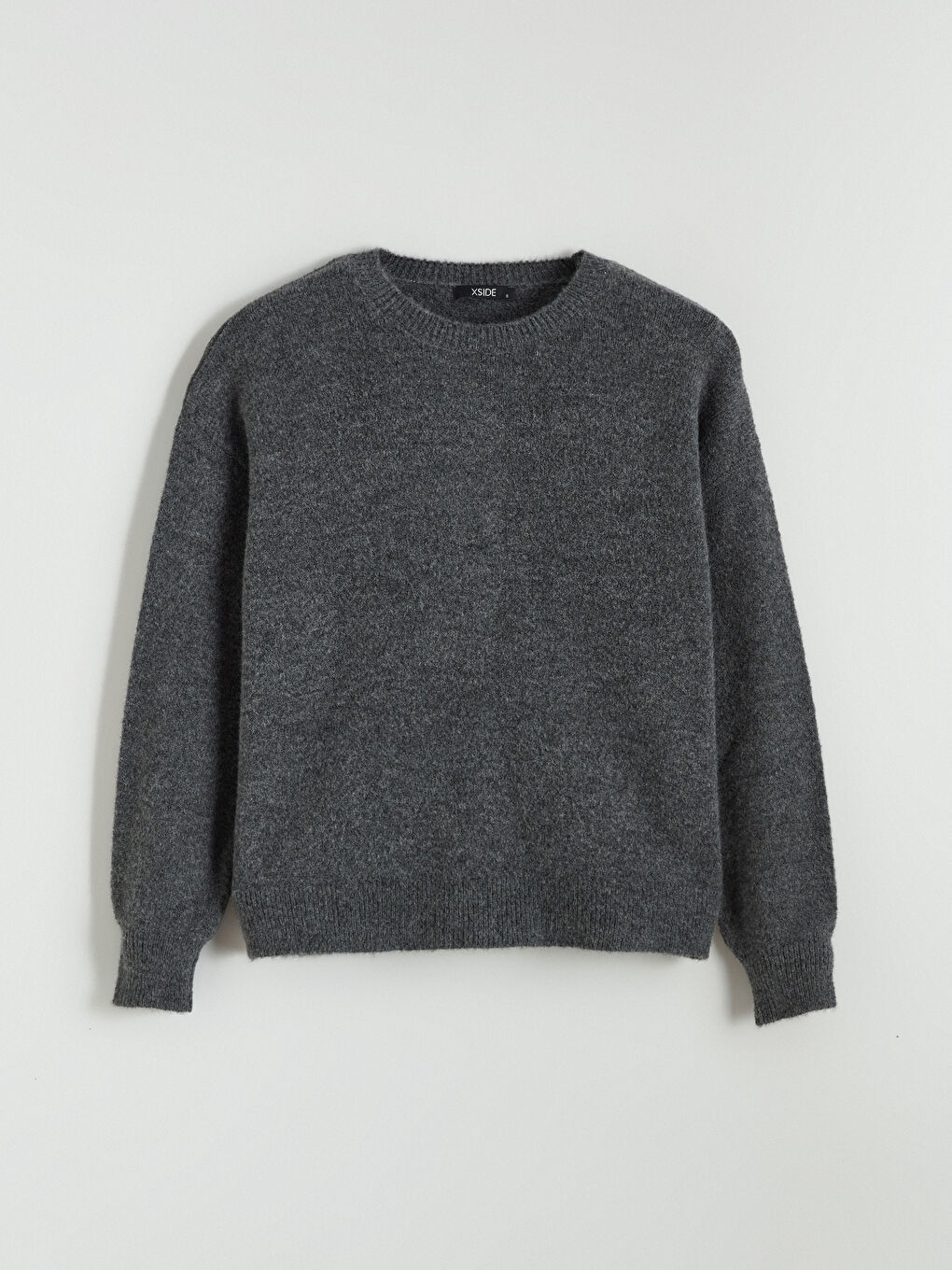 Crew Neck Oversize Women's Knitwear Sweater-4