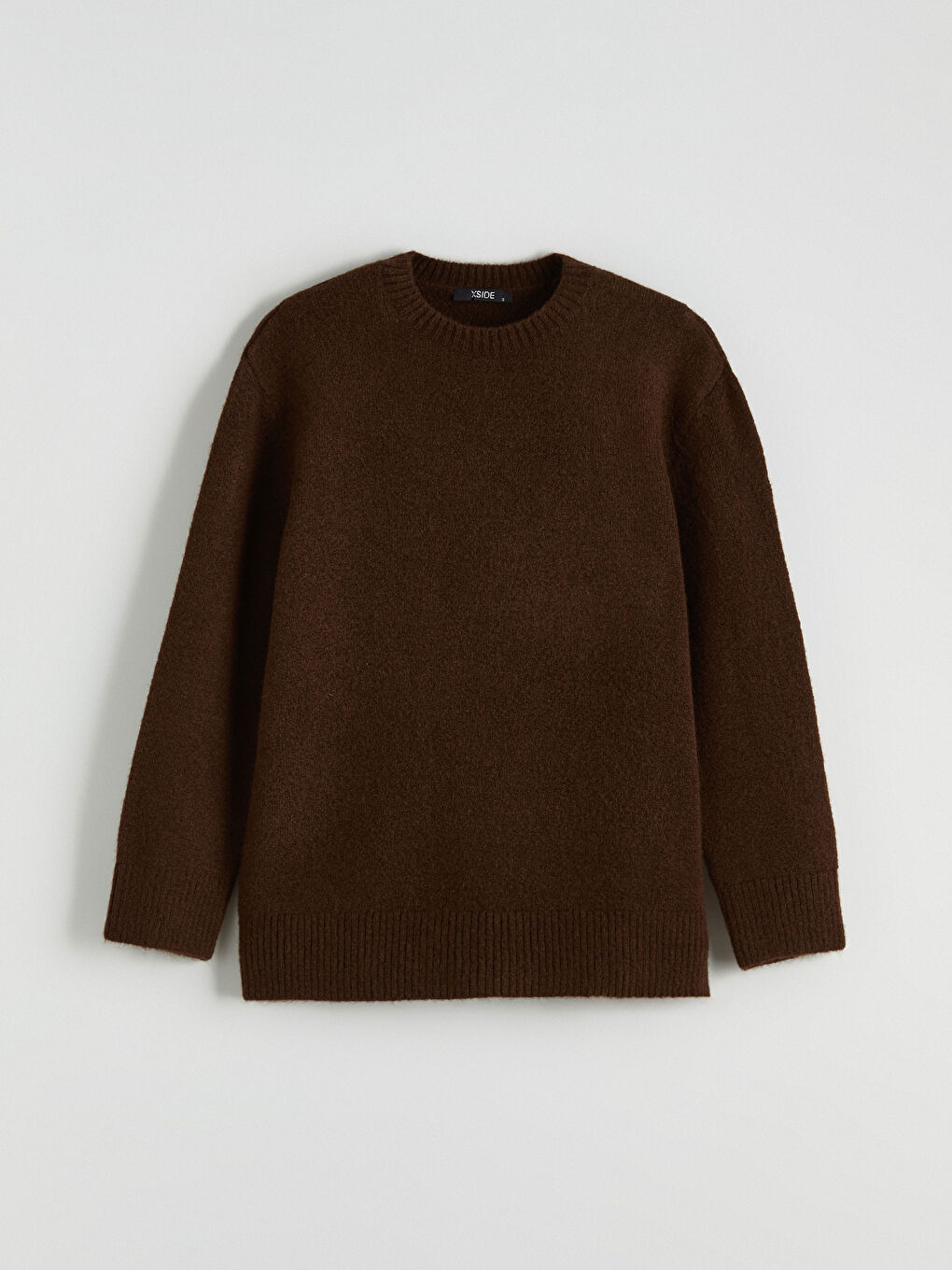 Crew Neck Oversize Women's Knitwear Sweater-4