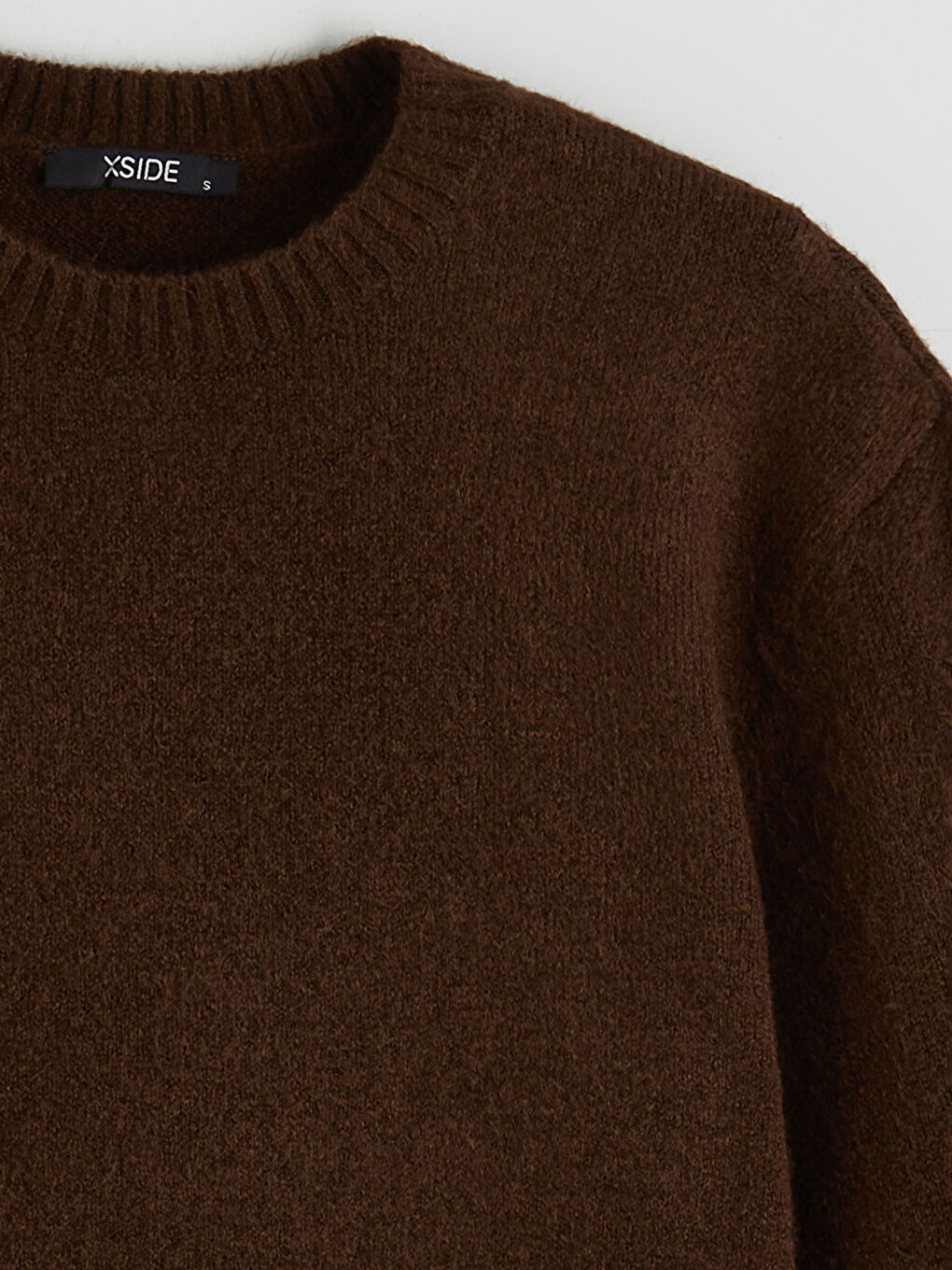 Crew Neck Oversize Women's Knitwear Sweater-5