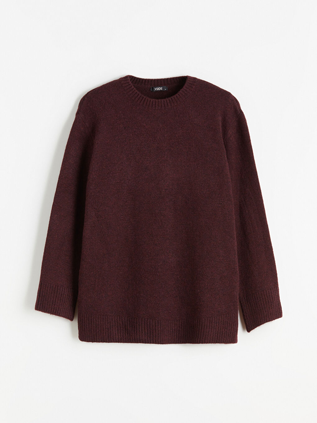 Žena BORDO Džemper -4