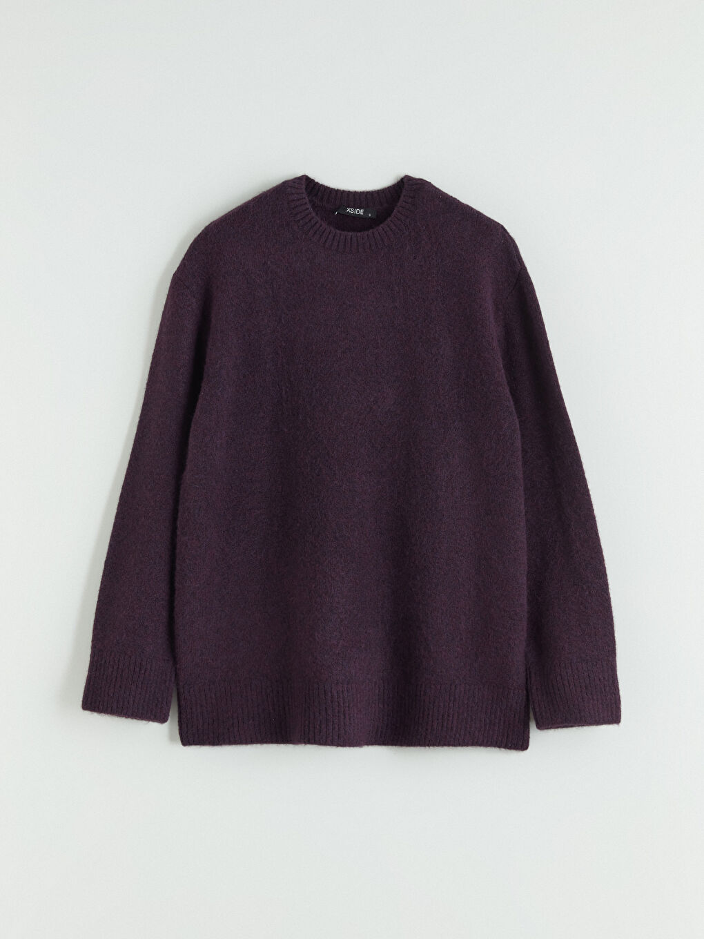 Crew Neck Oversize Women's Knitwear Sweater-4