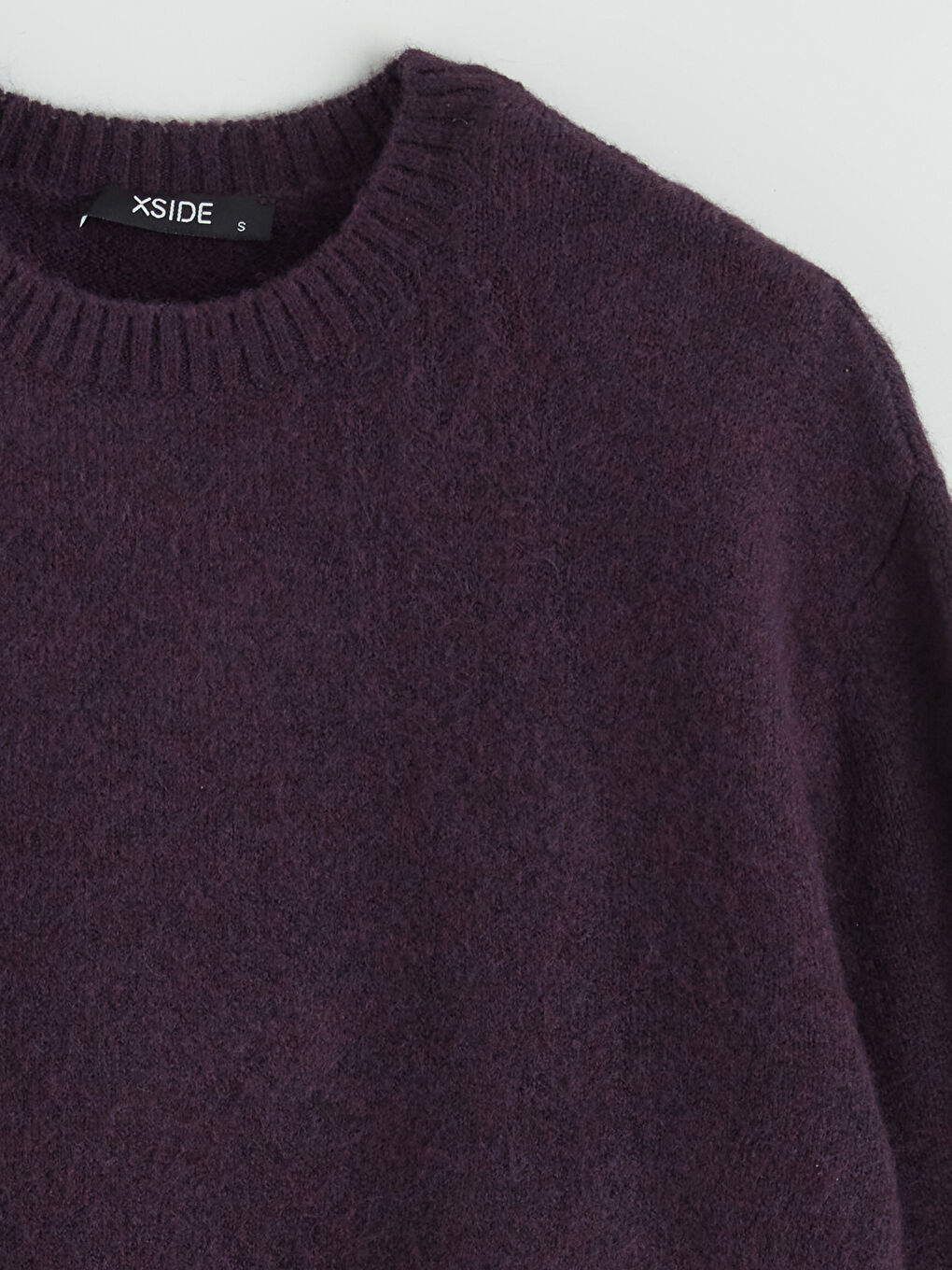 Crew Neck Oversize Women's Knitwear Sweater-5