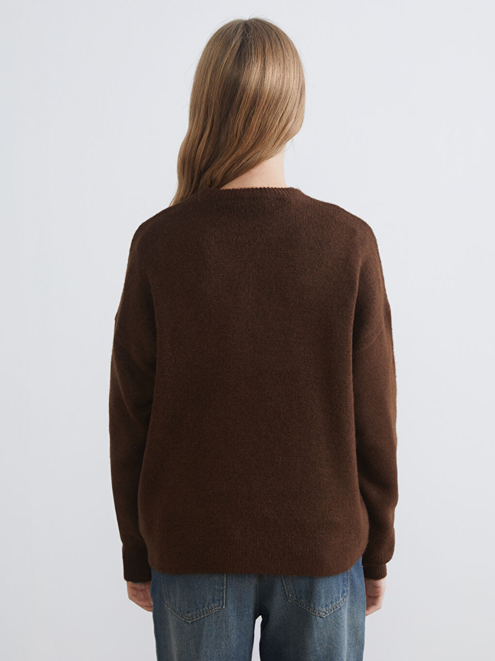 Woman BROWN Sweater-3