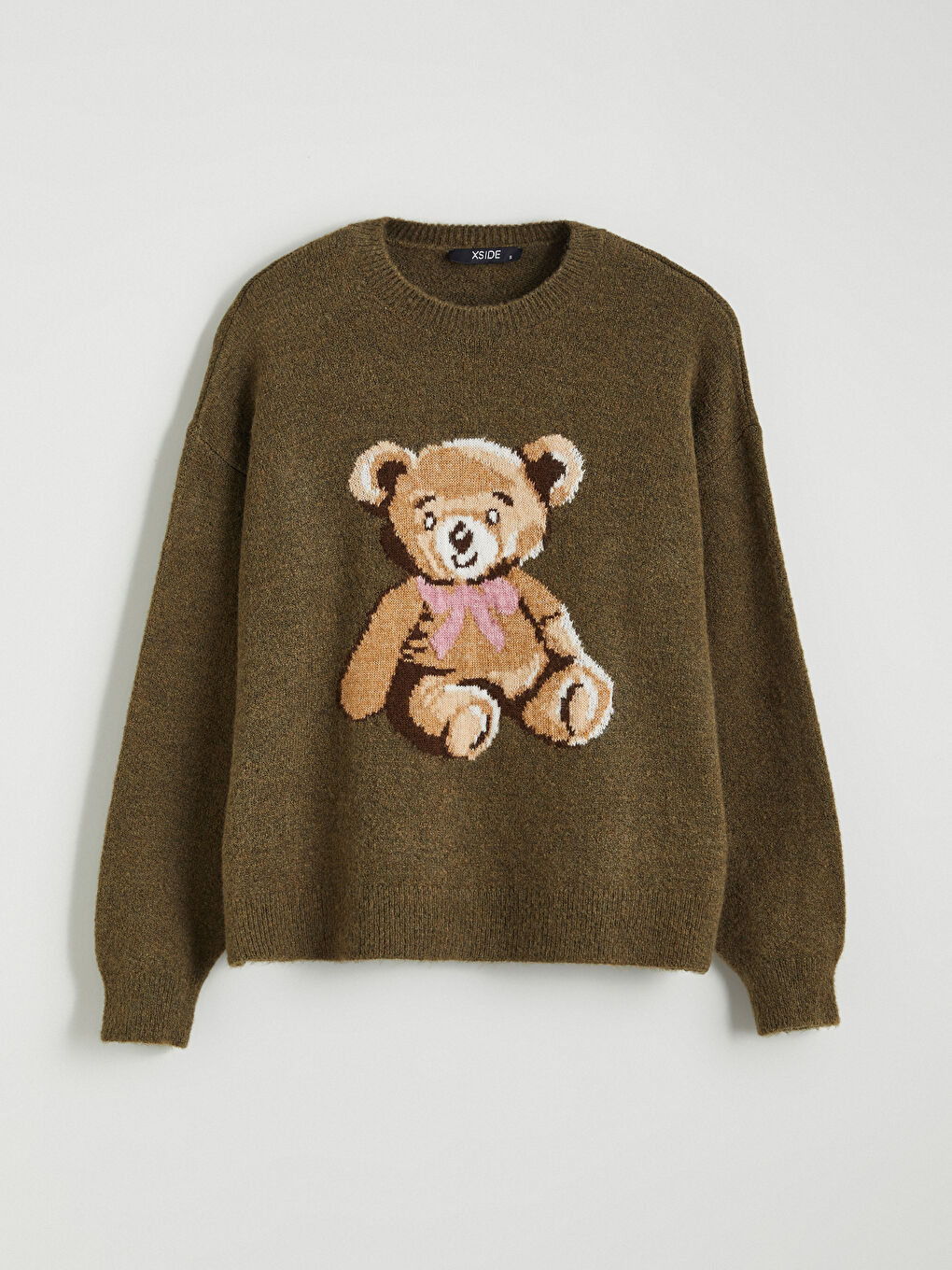 Woman KHAKI Sweater-4