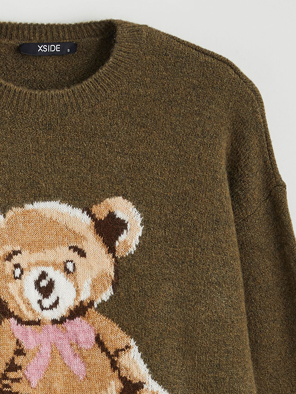 Woman KHAKI Sweater-5