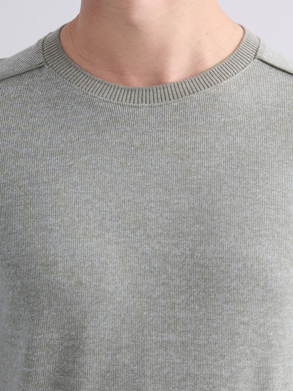 Crew Neck Men's Sweatshirt-2