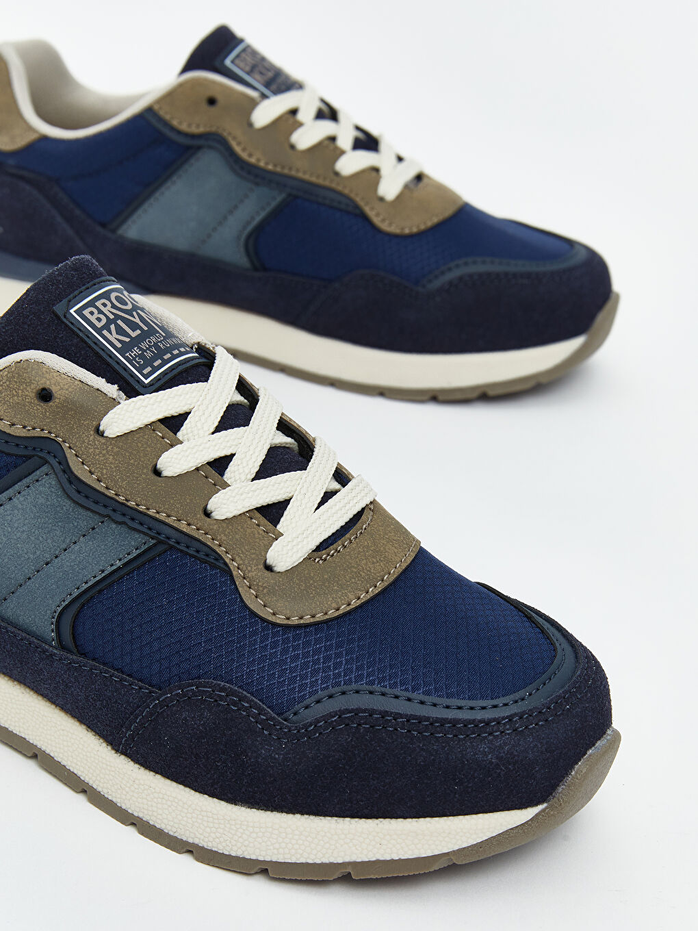 Lacivert Bağcıklı Erkek Çocuk Spor Ayakkabı-2