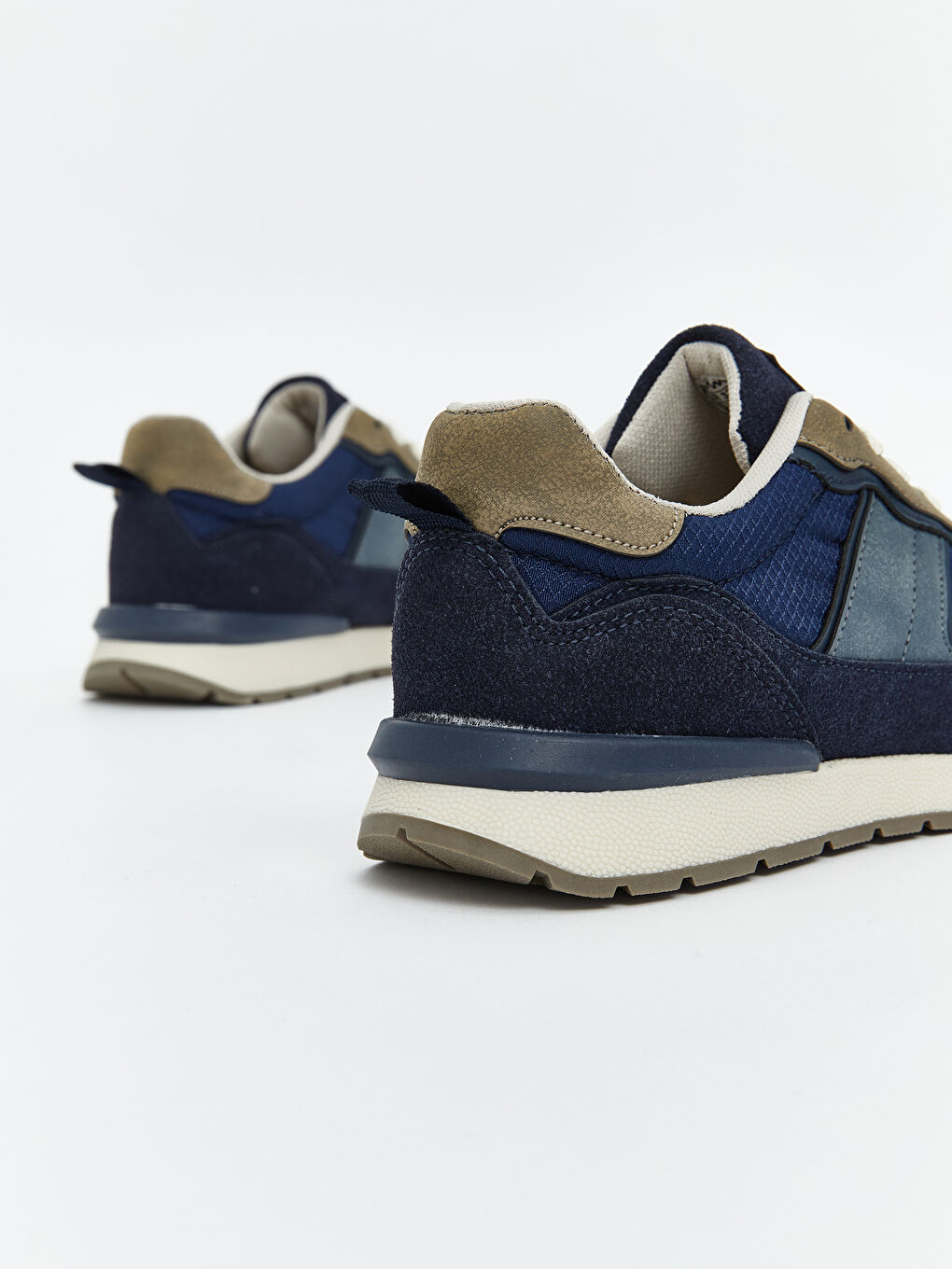 Lacivert Bağcıklı Erkek Çocuk Spor Ayakkabı-4