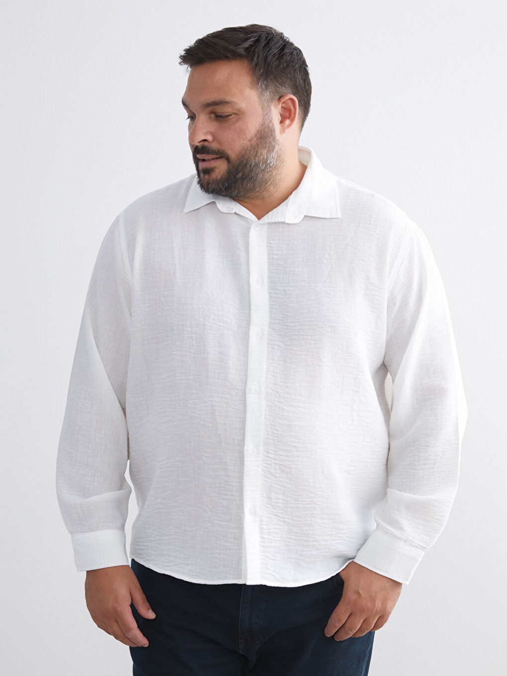 Man WHITE Shirt