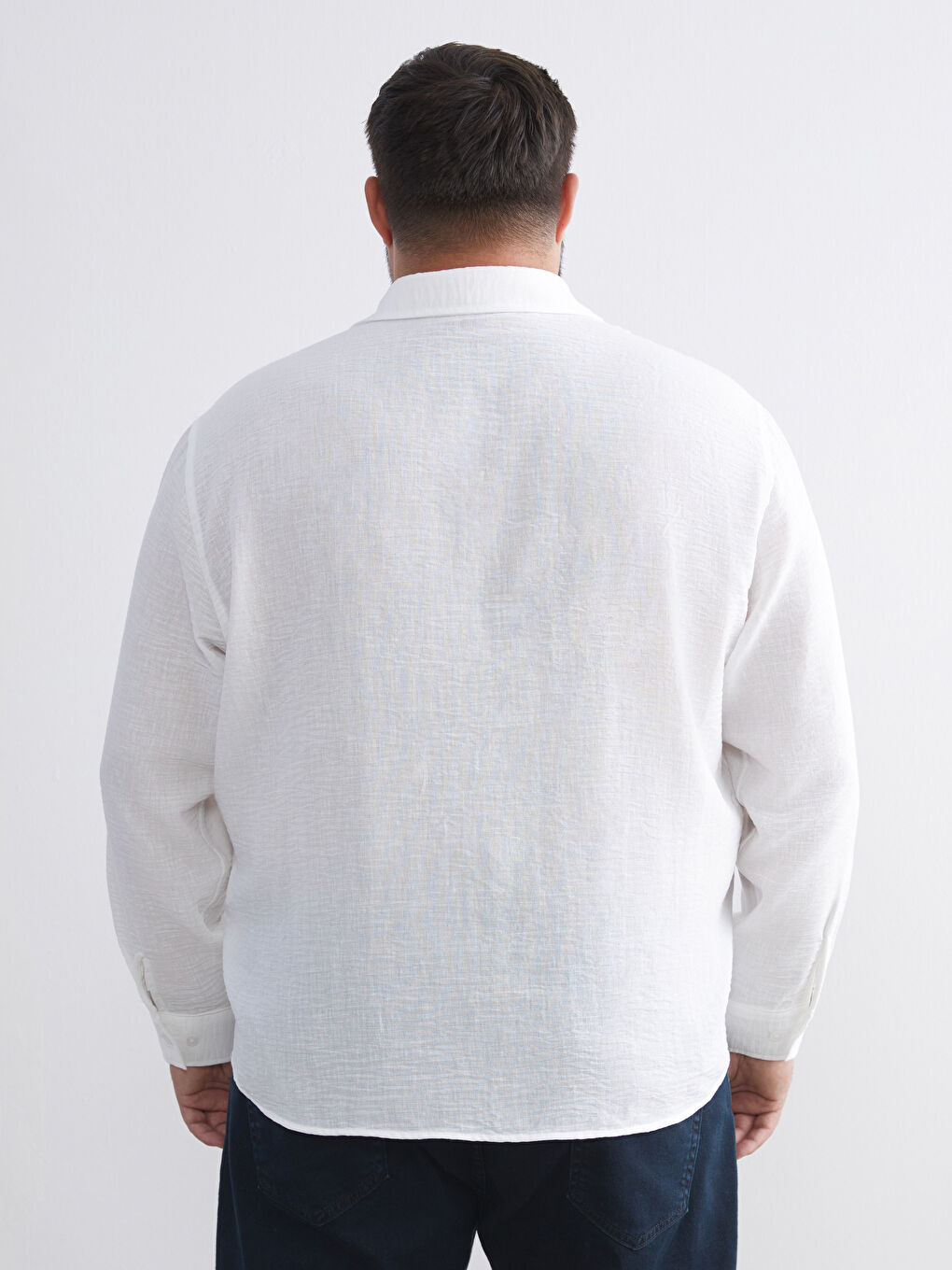 Man WHITE Shirt-3