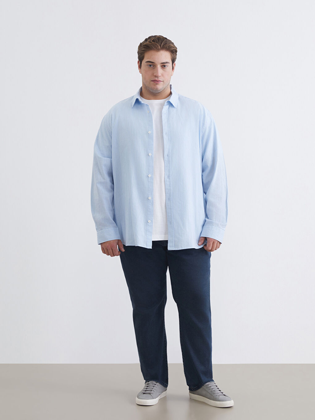 Ерлер көгілдір Жейде-5