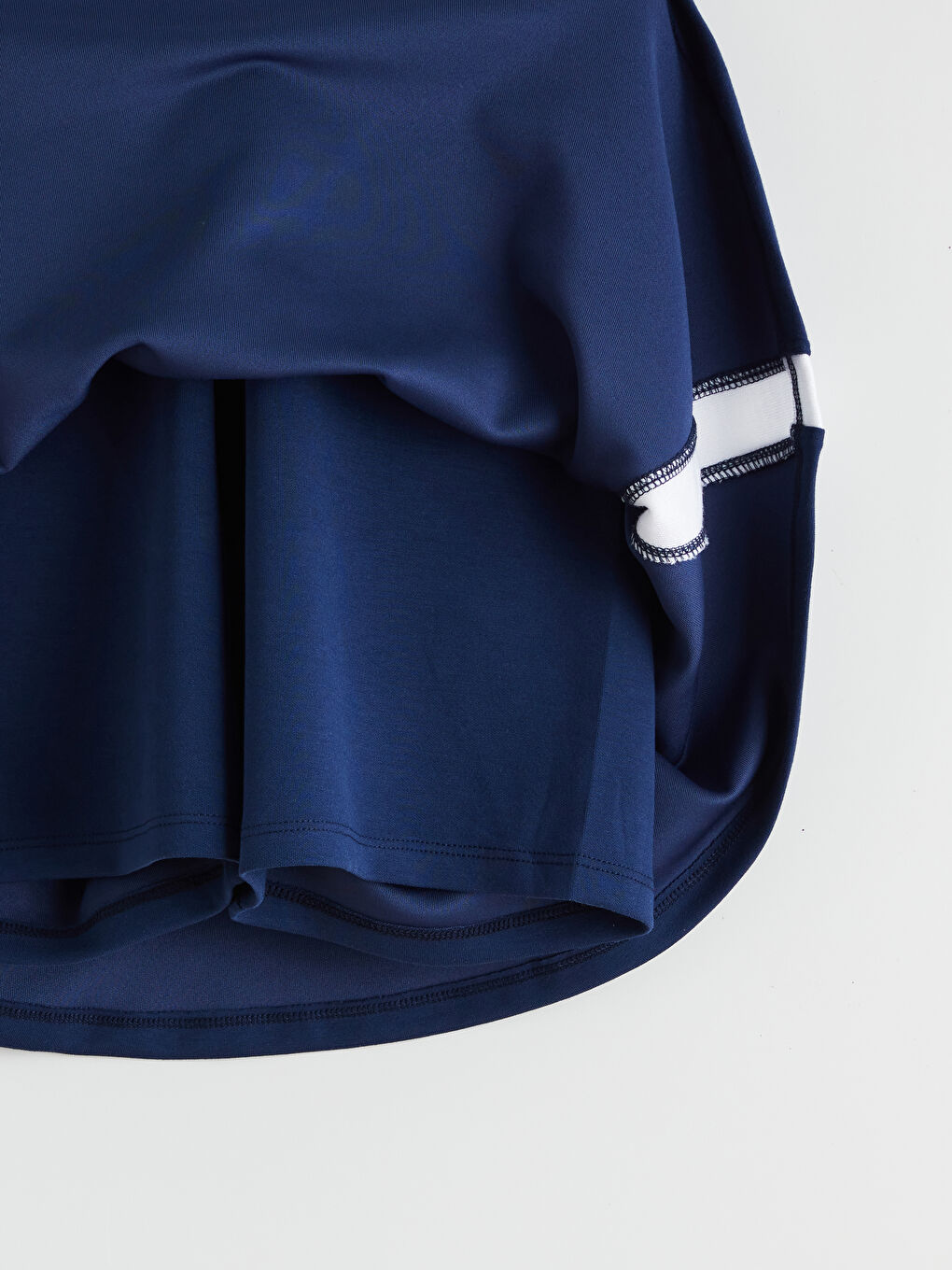 Lacivert Beli Lastikli Hello Kitty Baskılı Kız Çocuk Şort Etek-1