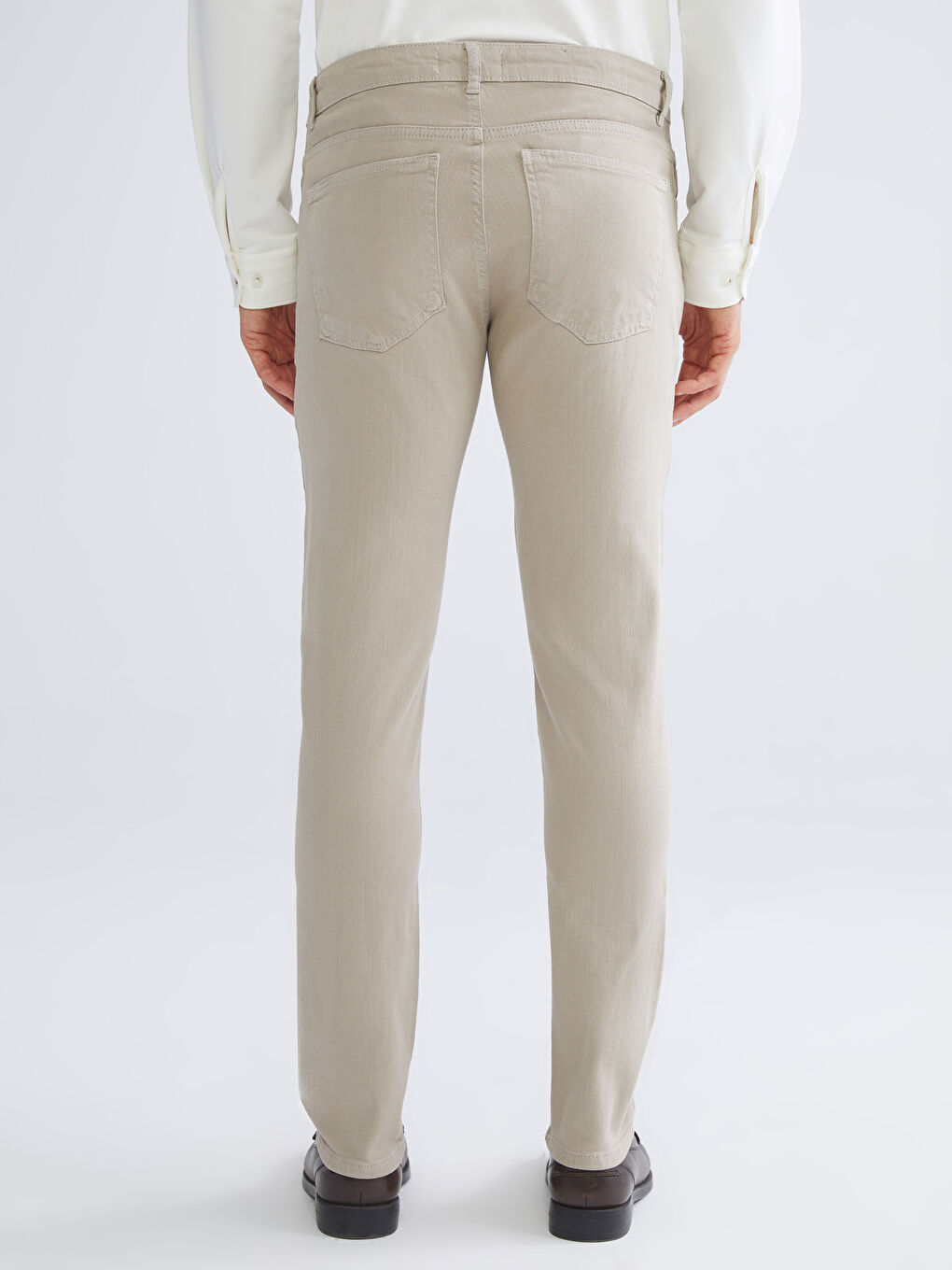 Bej 750 Slim Fit Erkek Jean Pantolon-3