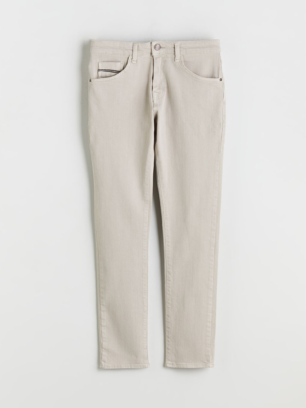 Bej 750 Slim Fit Erkek Jean Pantolon