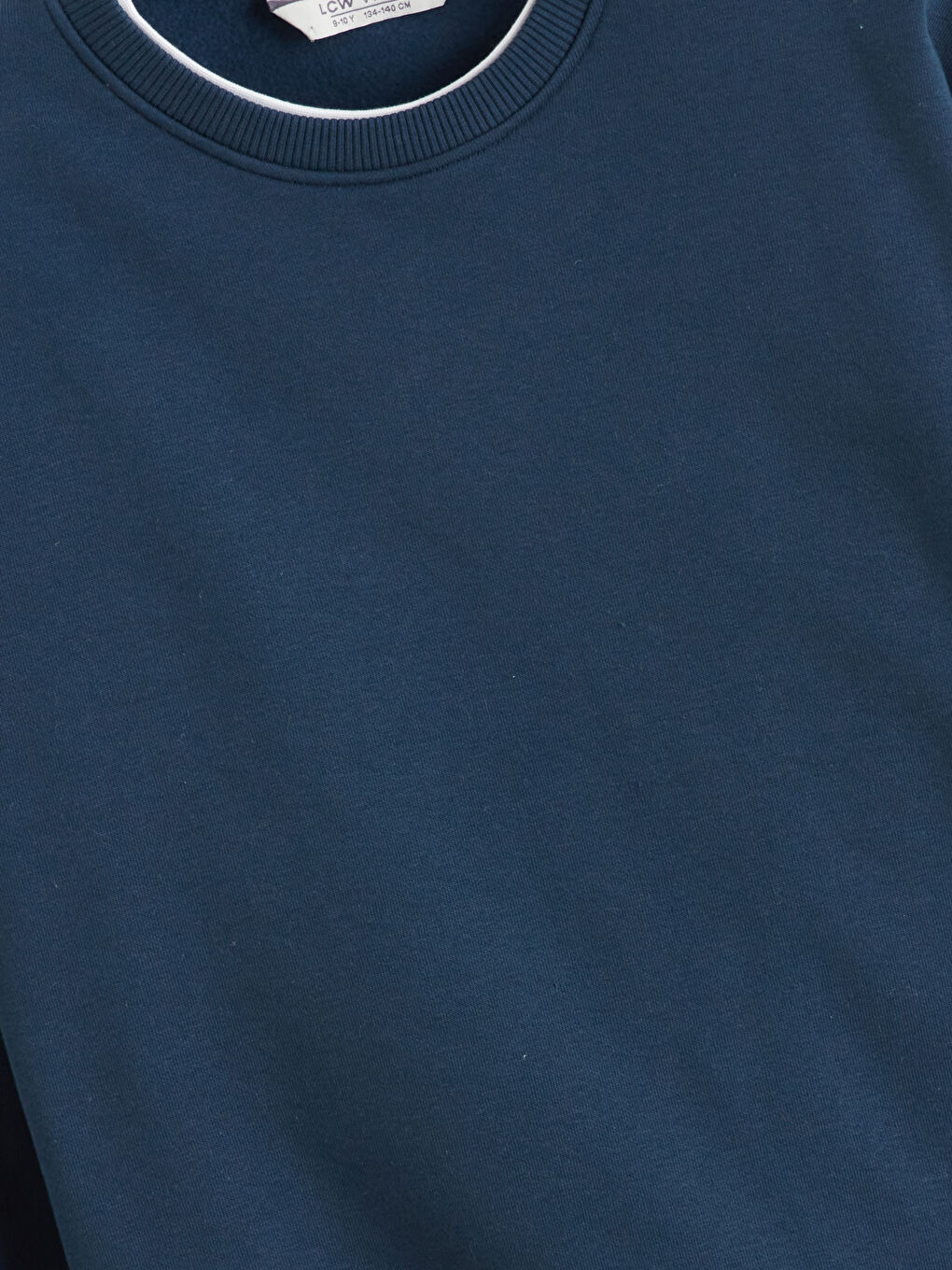 İndigo Bisiklet Yaka Erkek Çocuk Sweatshirt-1