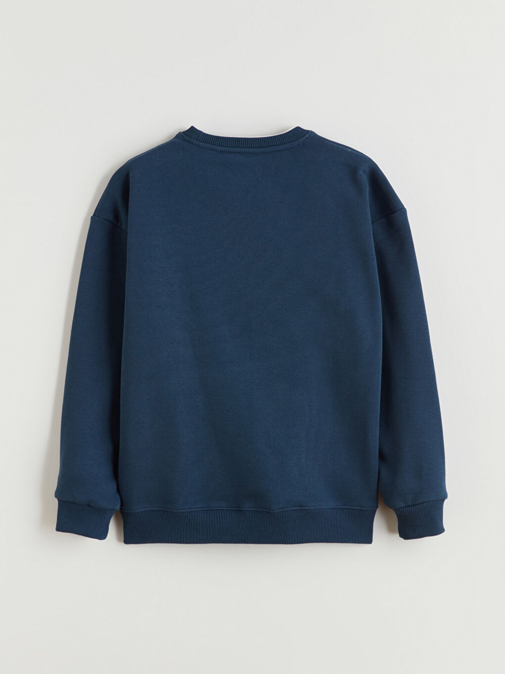 İndigo Bisiklet Yaka Erkek Çocuk Sweatshirt-2