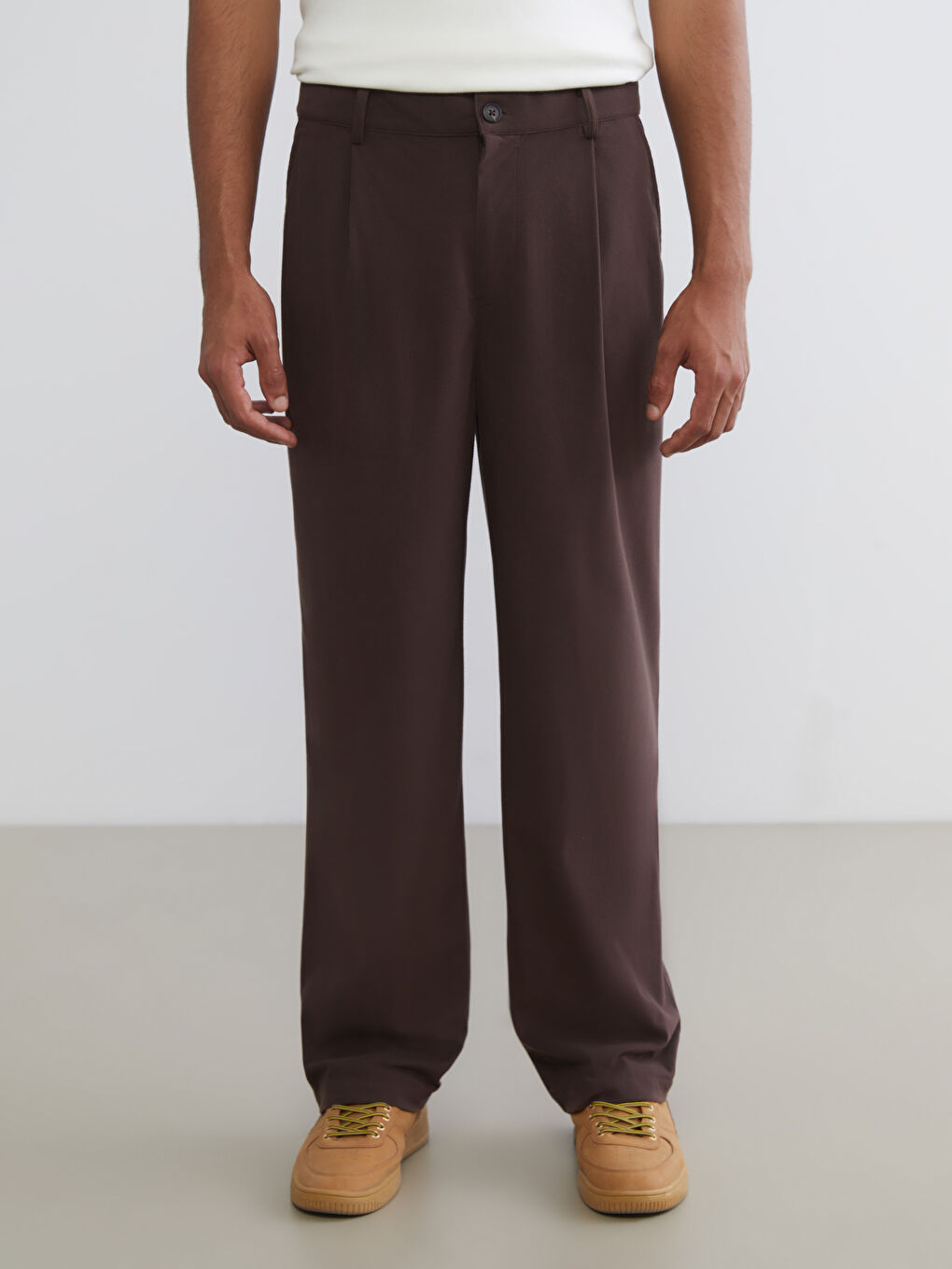 Брюки свободного кроя для мужское-1