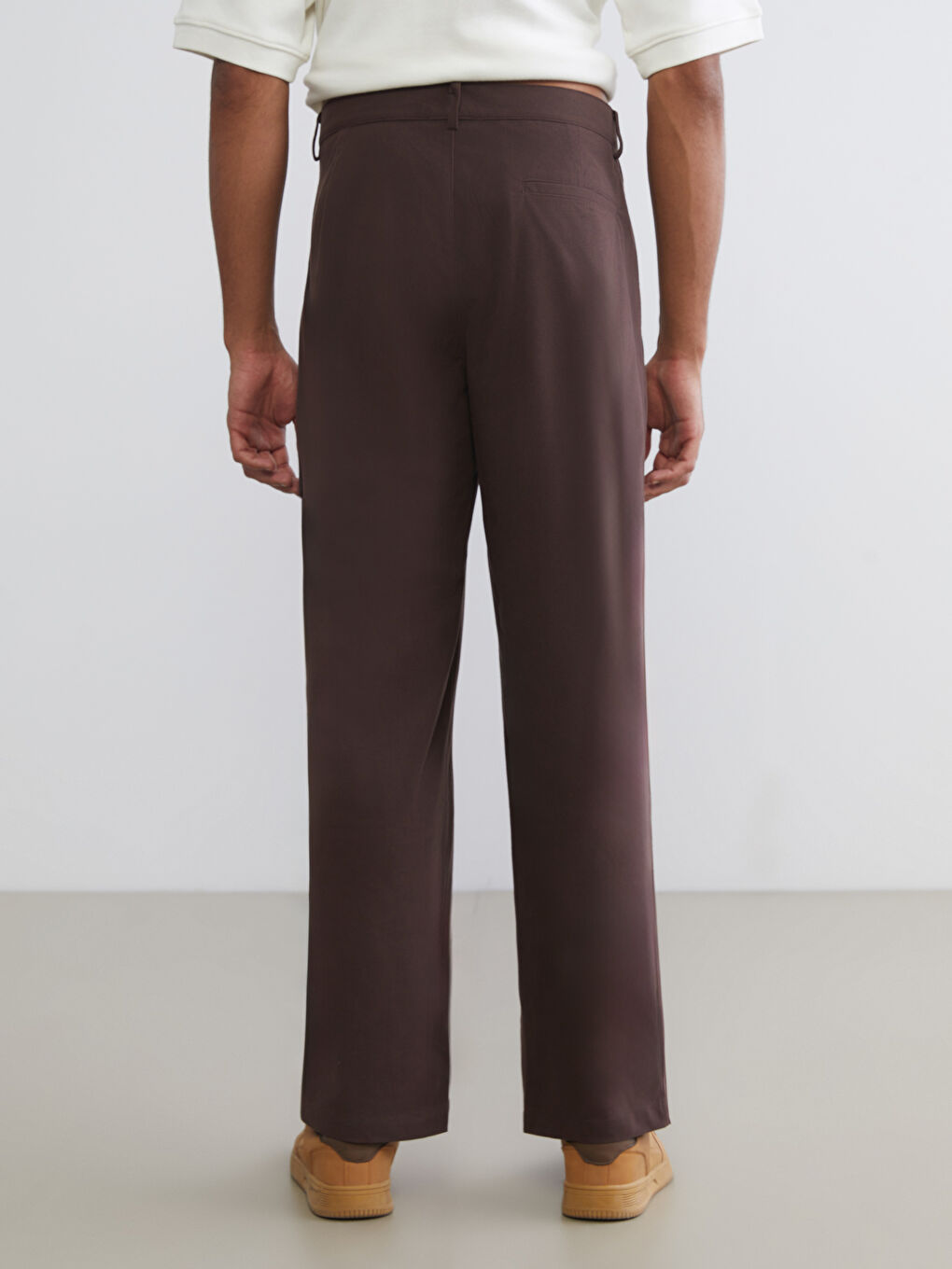 Брюки свободного кроя для мужское-3