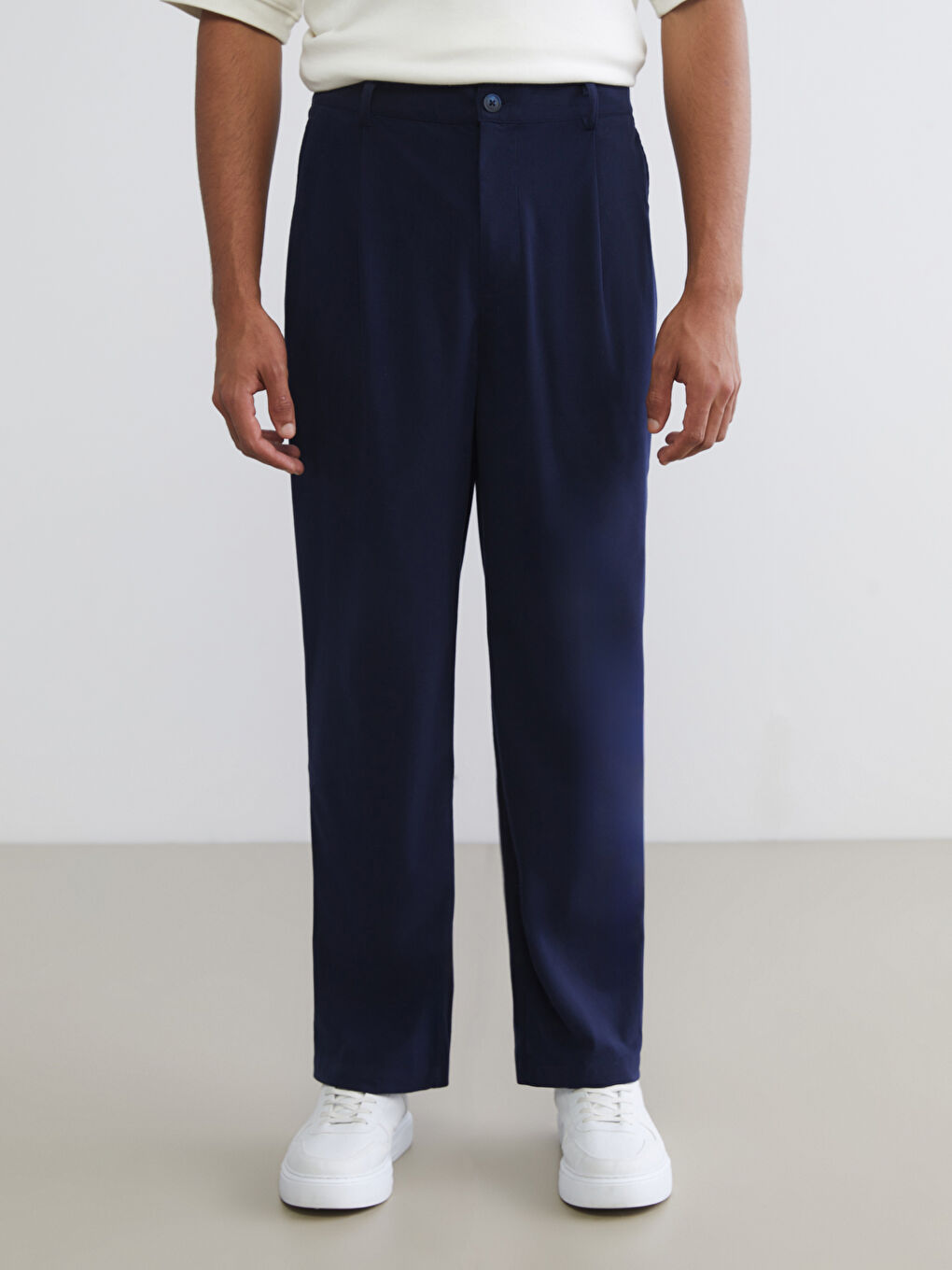 Брюки свободного кроя для мужское-1