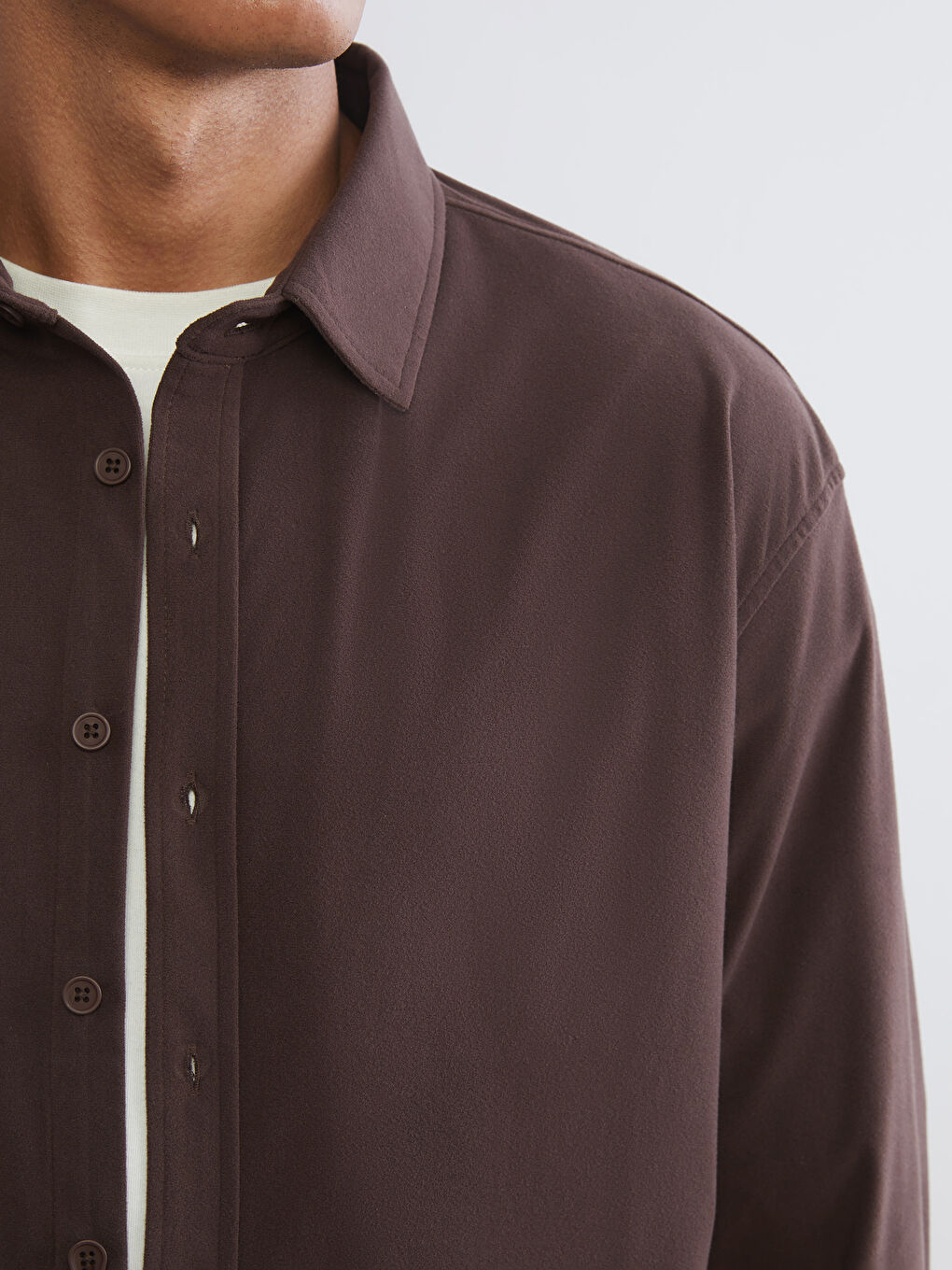 Regular Fit Long Sleeve Men's Shirt-2