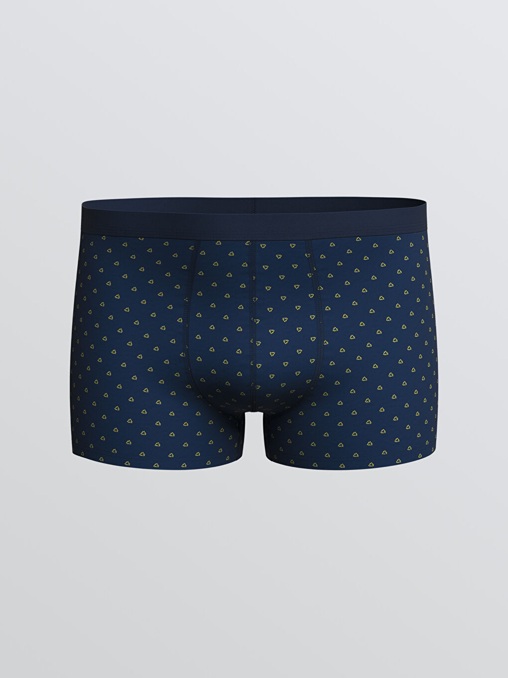 Bordo Standart Kalıp Pamuklu Esnek Erkek Boxer 3'lü-1