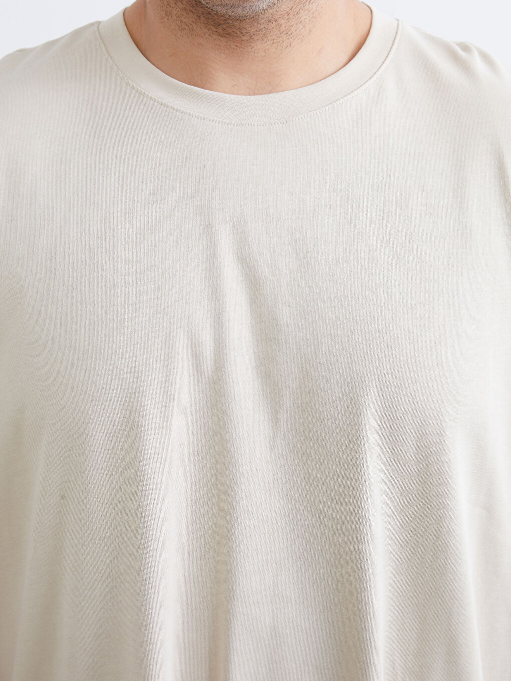 Plus Size Basic Jersey Men's T-Shirt-6